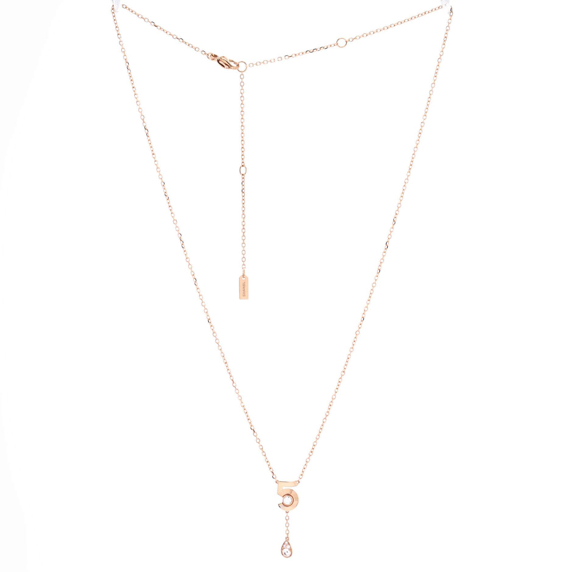 Chanel Extrait de No.5 Pendant Necklace Size ONE SIZE - 3 Thumbnail
