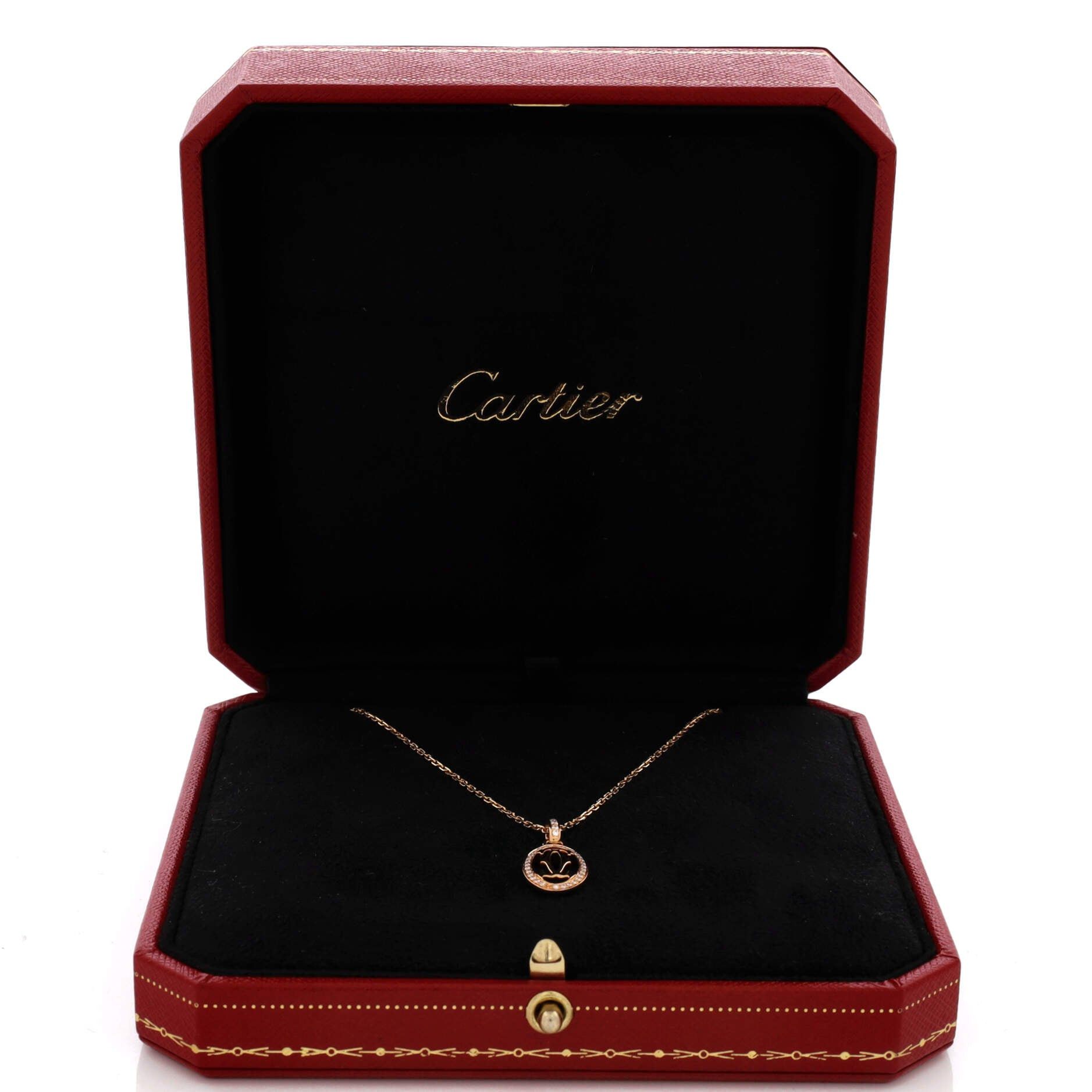 Cartier Double C de Pendant Necklace Size ONE SIZE - 4 Thumbnail