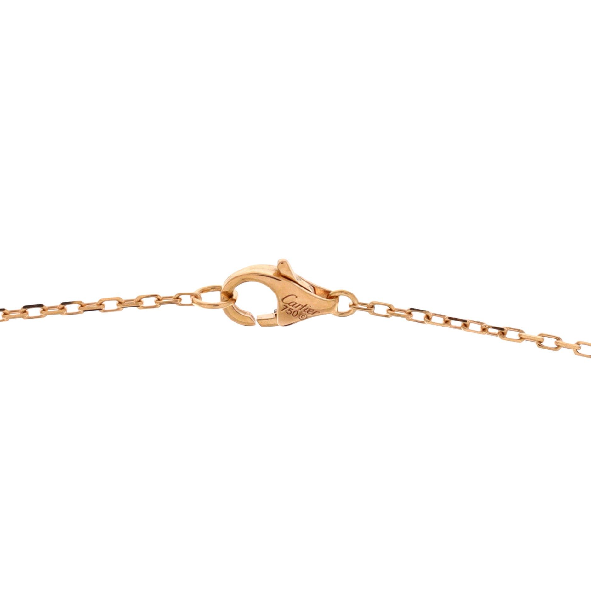 Cartier Logo Double C Pendant Necklace Size ONE SIZE - 4 Thumbnail
