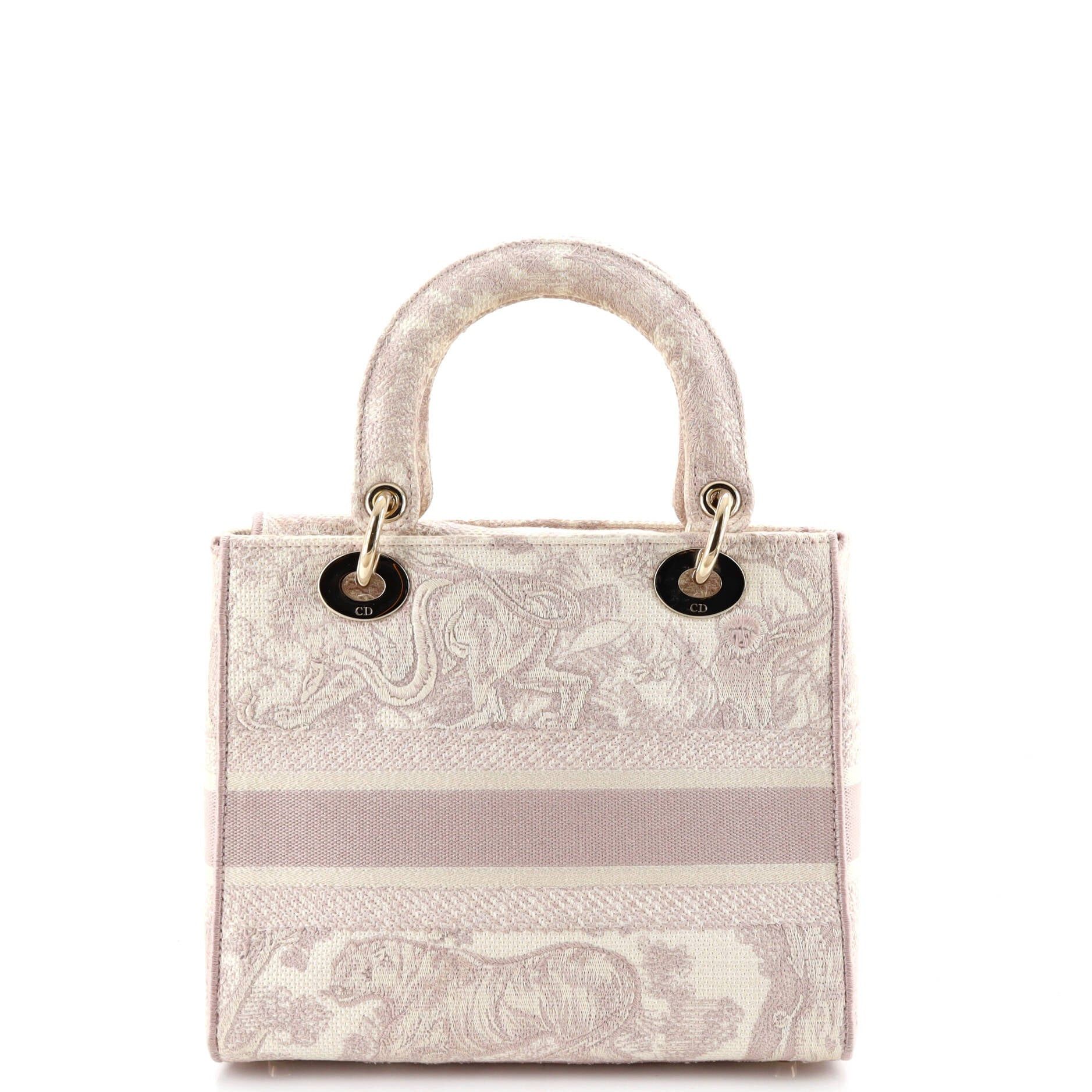 Dior Toile de Jouy Lady D-Lite Bag Size ONE SIZE - 3 Thumbnail