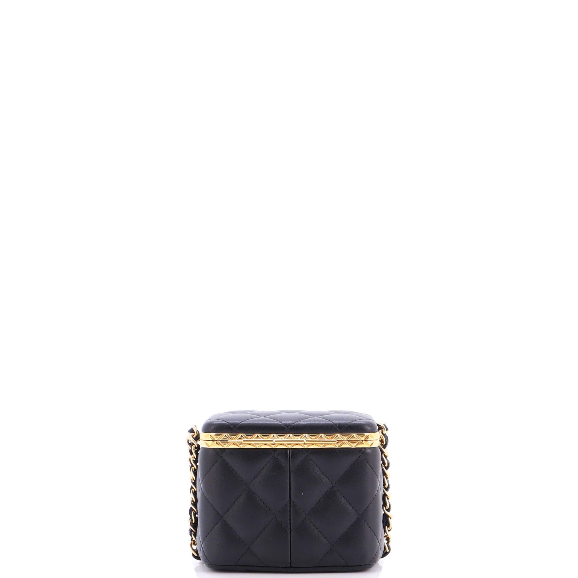 Chanel Lock Frame Vanity Case with Chain Size ONE SIZE - 3 Thumbnail