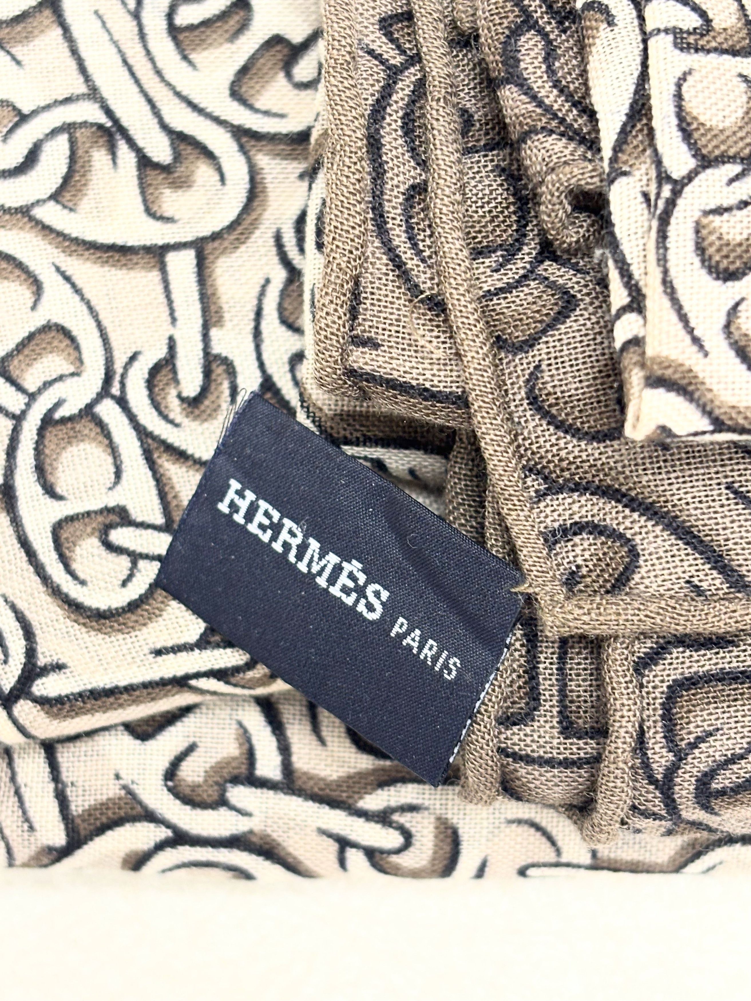 Other HERMÈS Châle Chaine d'ancre Size ONE SIZE - 6 Thumbnail