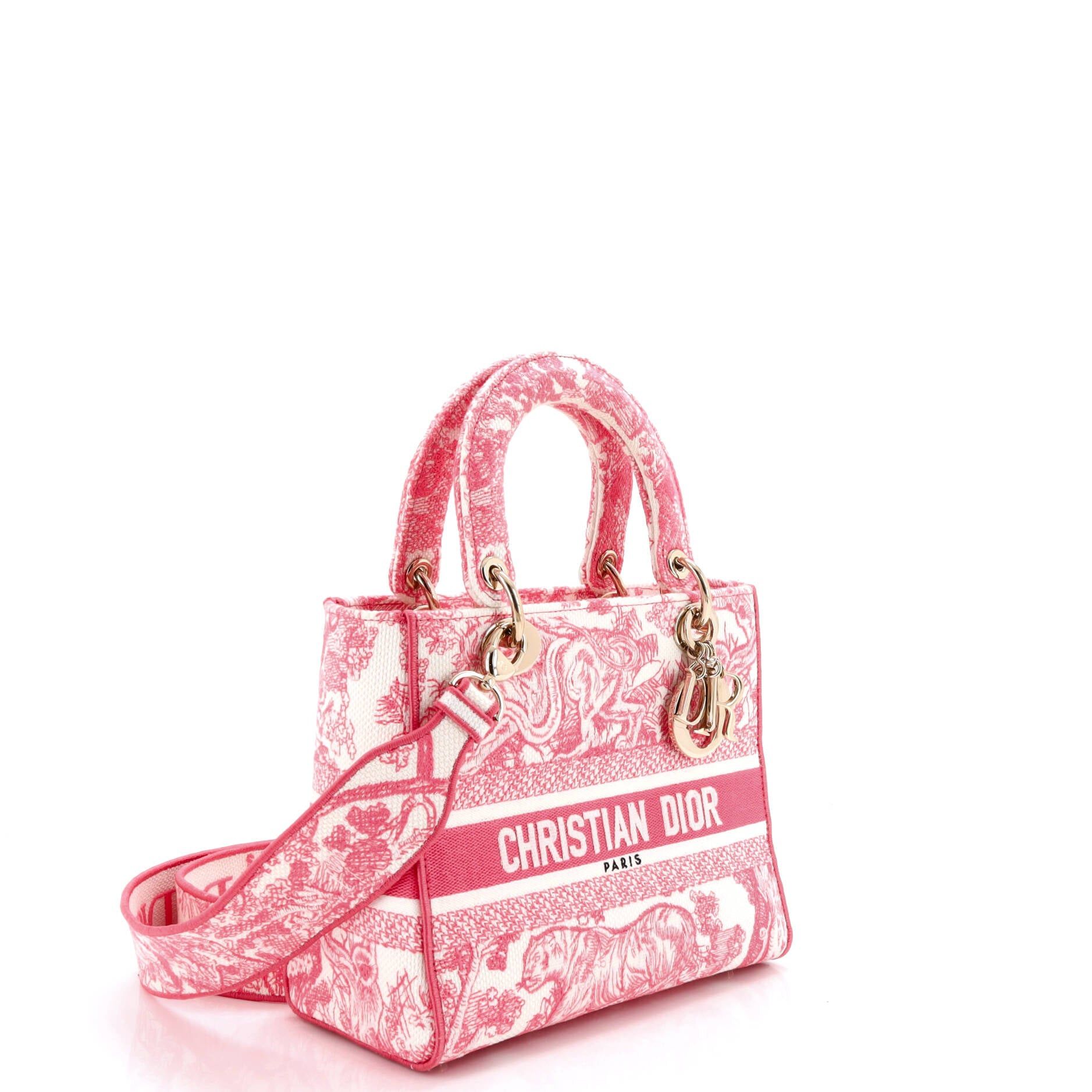Dior Toile de Jouy Lady D-Lite Bag Size ONE SIZE - 2 Thumbnail