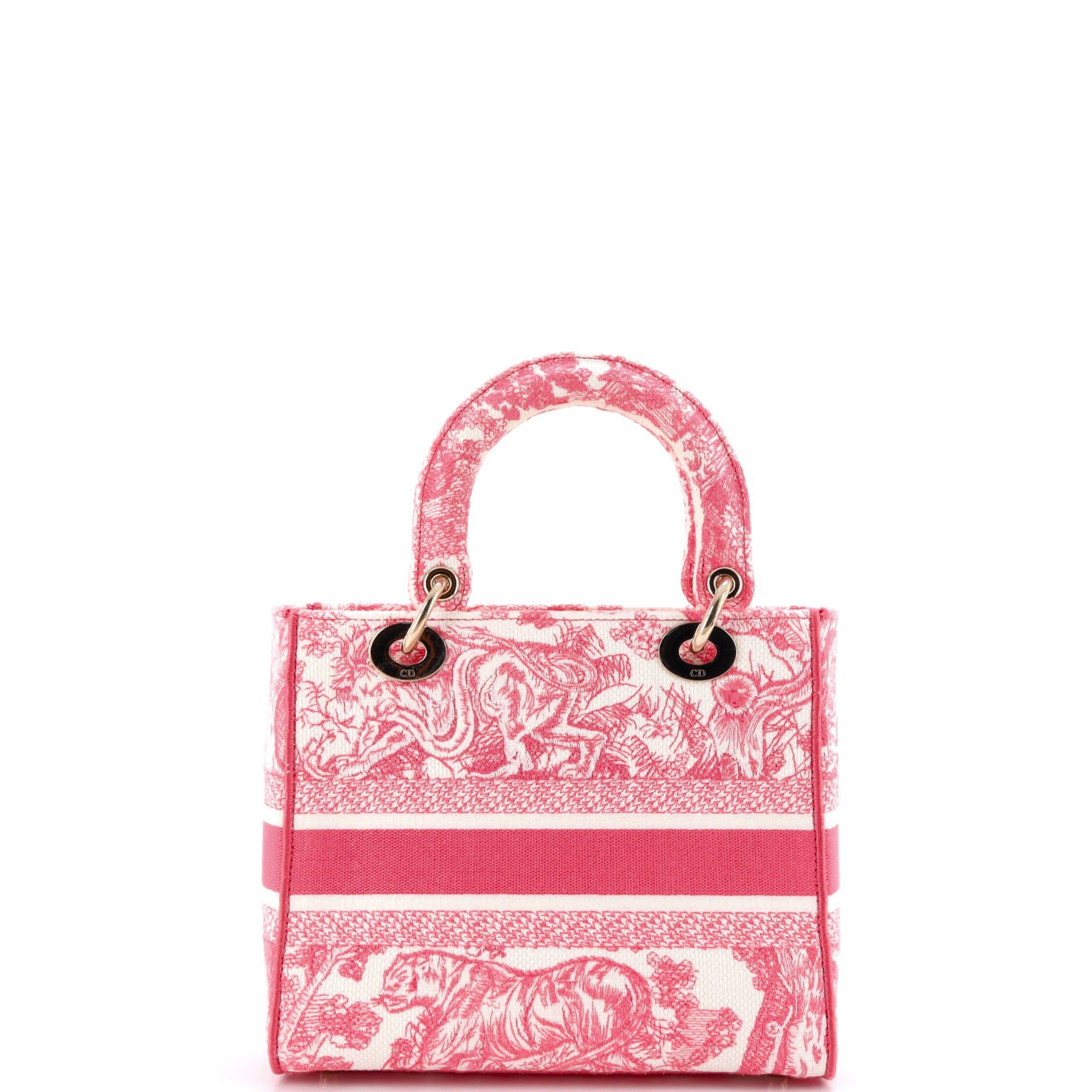 Dior Toile de Jouy Lady D-Lite Bag Size ONE SIZE - 3 Thumbnail