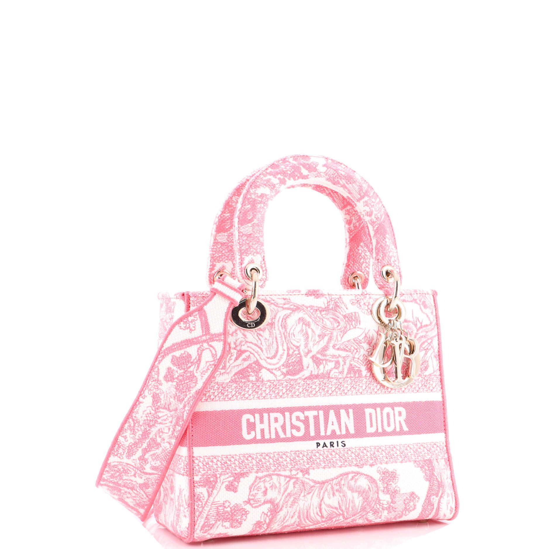 Dior Toile de Jouy Lady D-Lite Bag Size ONE SIZE - 2 Thumbnail