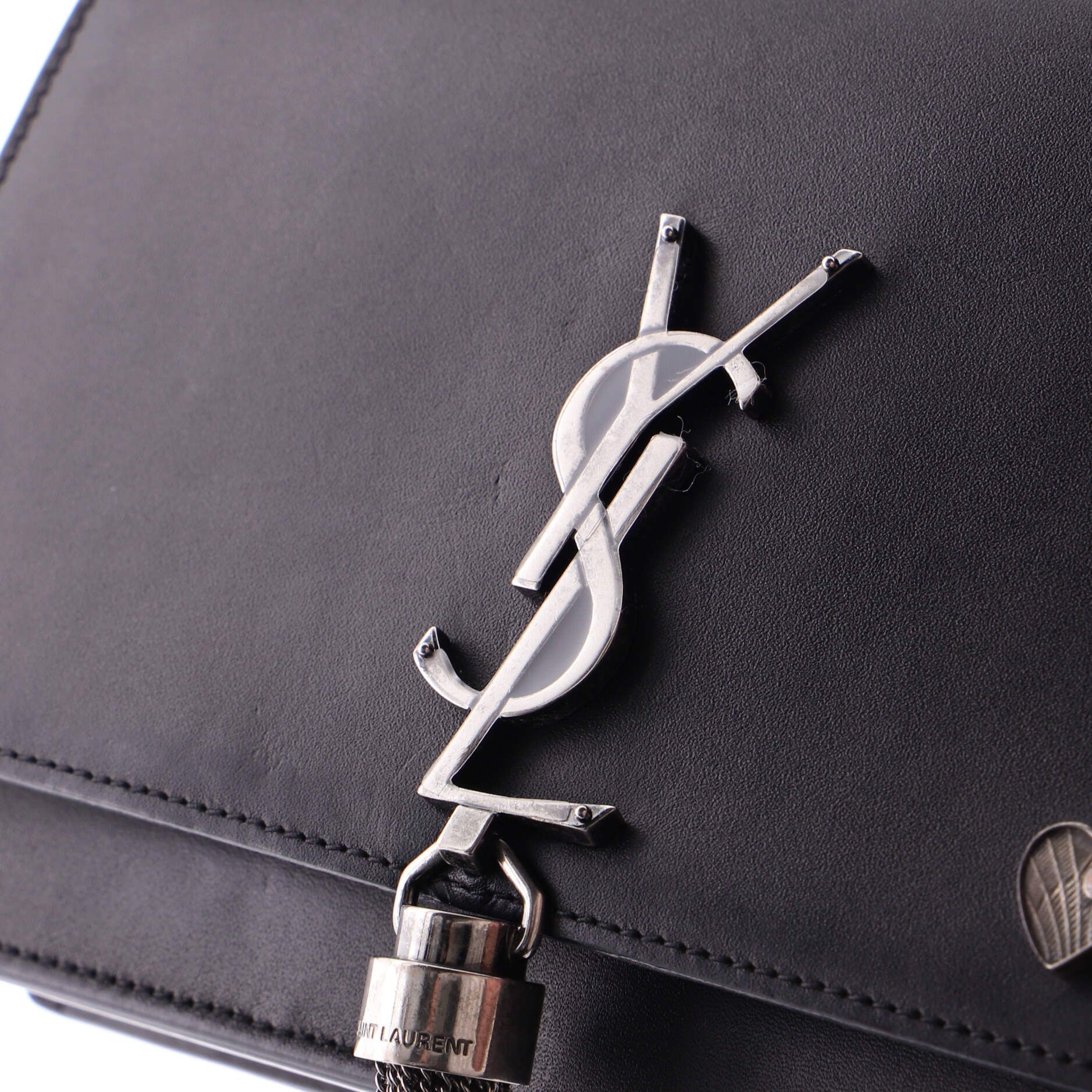 Saint Laurent Paris Classic Monogram Tassel Chain Wallet Size ONE SIZE - 8 Thumbnail