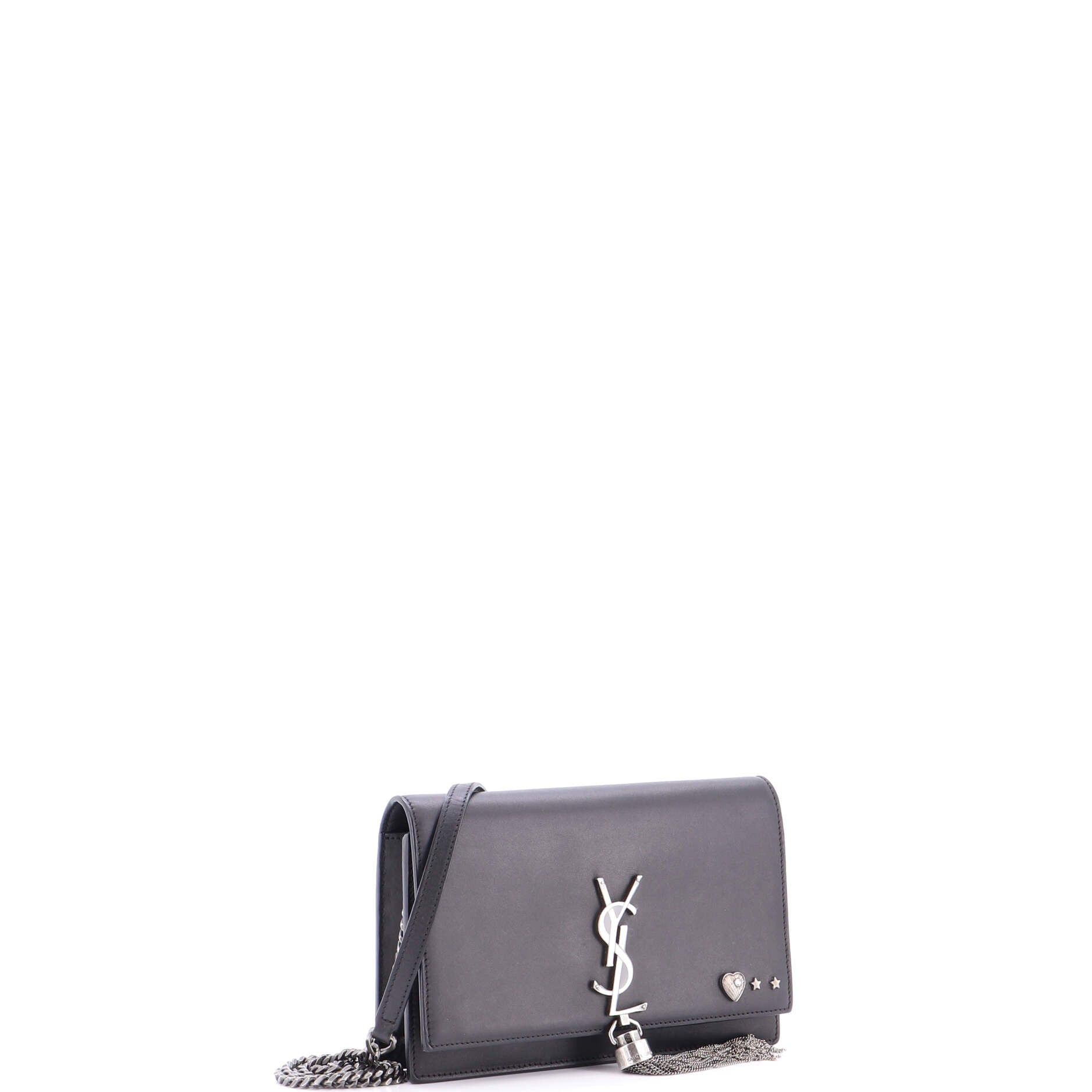 Saint Laurent Paris Classic Monogram Tassel Chain Wallet Size ONE SIZE - 2 Thumbnail