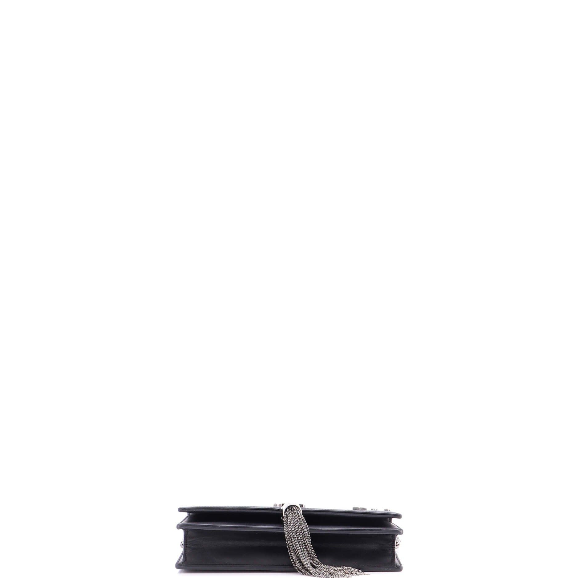Saint Laurent Paris Classic Monogram Tassel Chain Wallet Size ONE SIZE - 4 Thumbnail