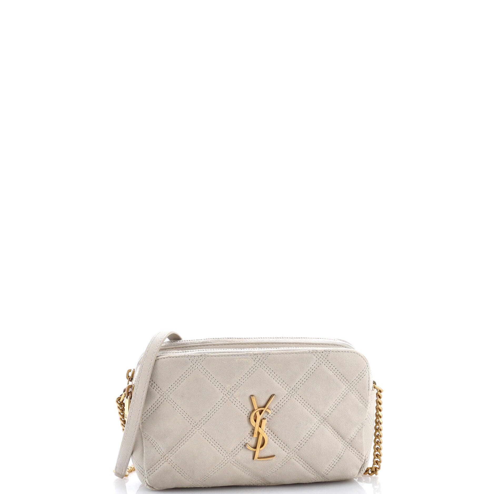 Saint Laurent Paris Becky Double Zip Crossbody Bag Size ONE SIZE - 2 Thumbnail