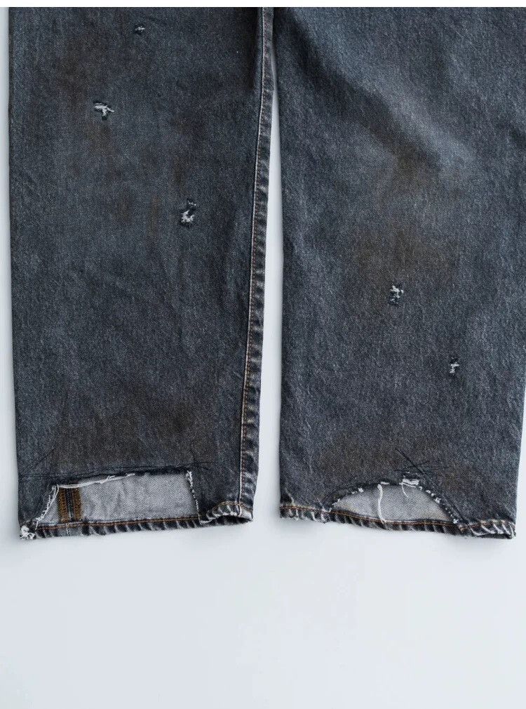 ANACHRONORM Anachronorm Remaked Denim Distressed Jeans Size US 34 / EU 50 - 5 Thumbnail