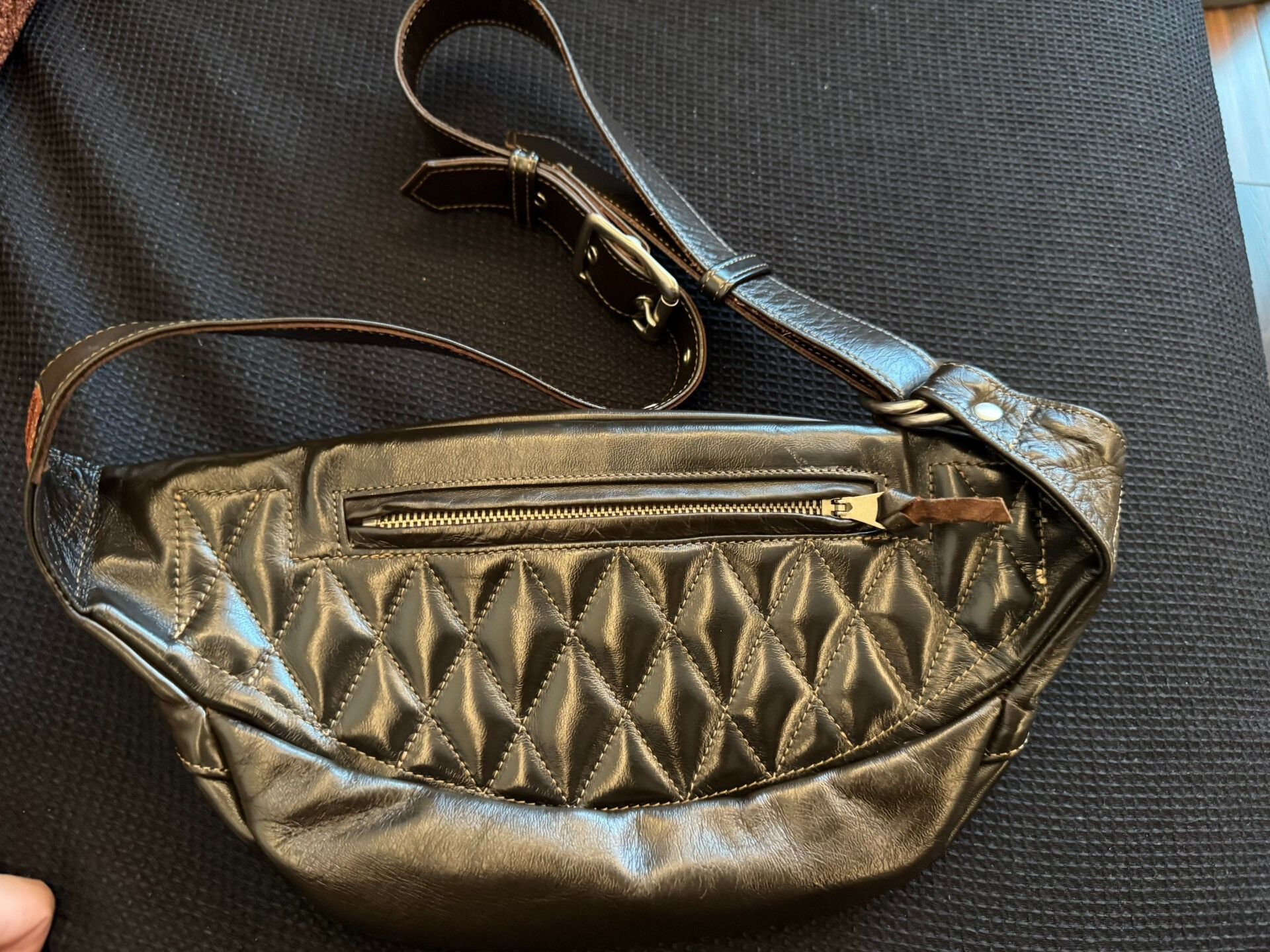 TOYS McCOY TOYS MCCOY Leather USAF Fanny Pack Size ONE SIZE - 3 Thumbnail