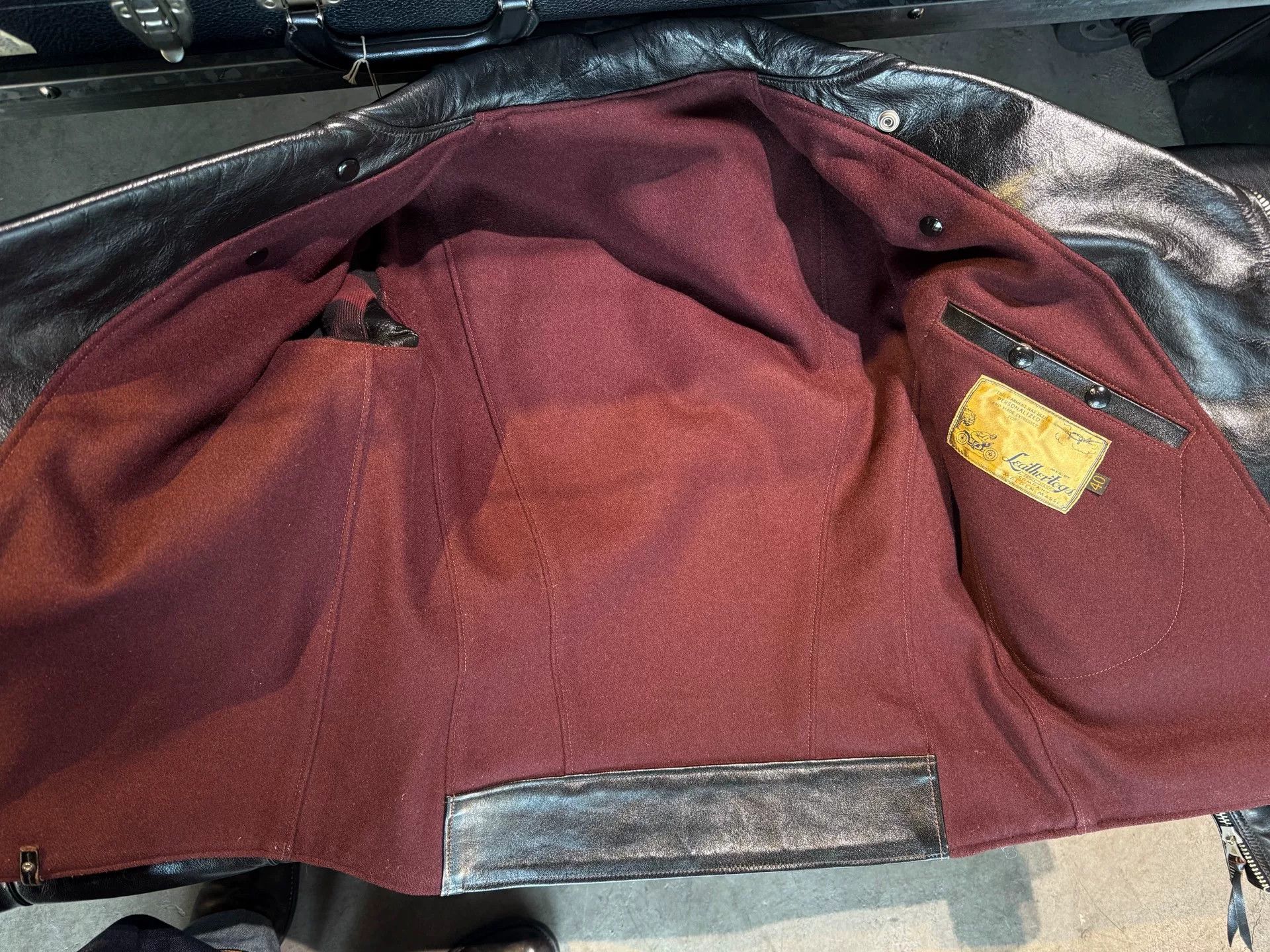 Freewheelers Freewheelers Labrea Horsehide Leather Jacket Size US XXS / EU 40 - 4 Thumbnail