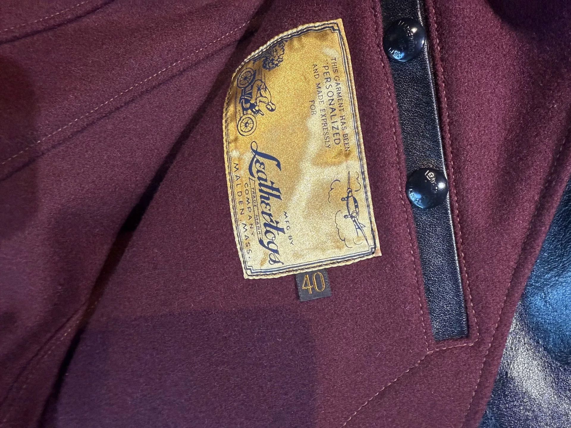 Freewheelers Freewheelers Labrea Horsehide Leather Jacket Size US XXS / EU 40 - 5 Thumbnail