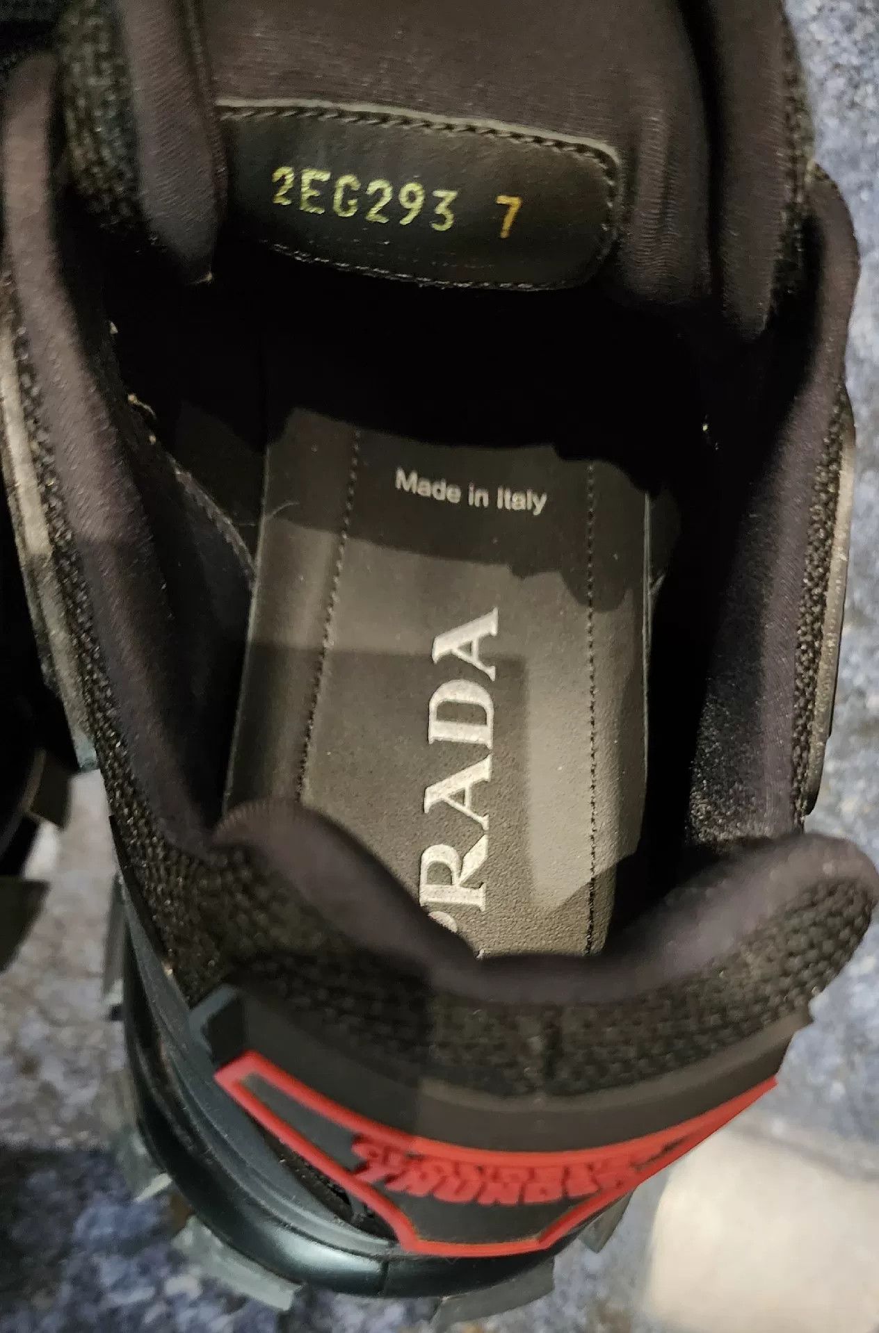 Prada PRADA Men's Platform Casual Robot Shoes Size US 7 / EU 40 - 4 Thumbnail