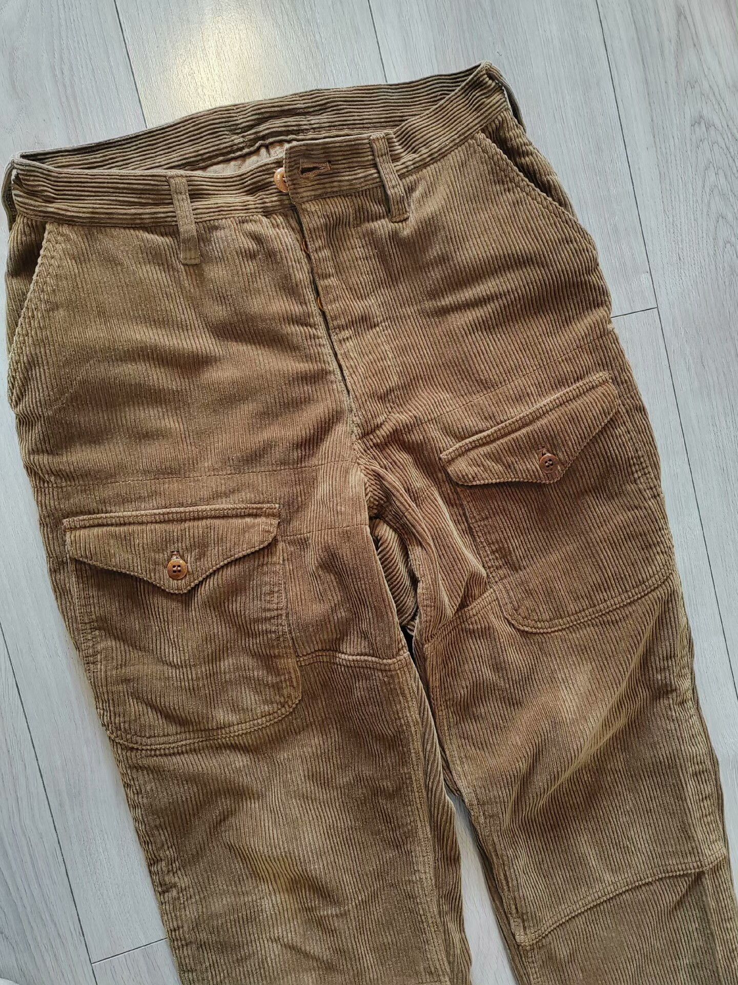 Freewheelers Freewheelers Heavyweight Corduroy Logger Pants Size US 30 / EU 46 - 2 Thumbnail