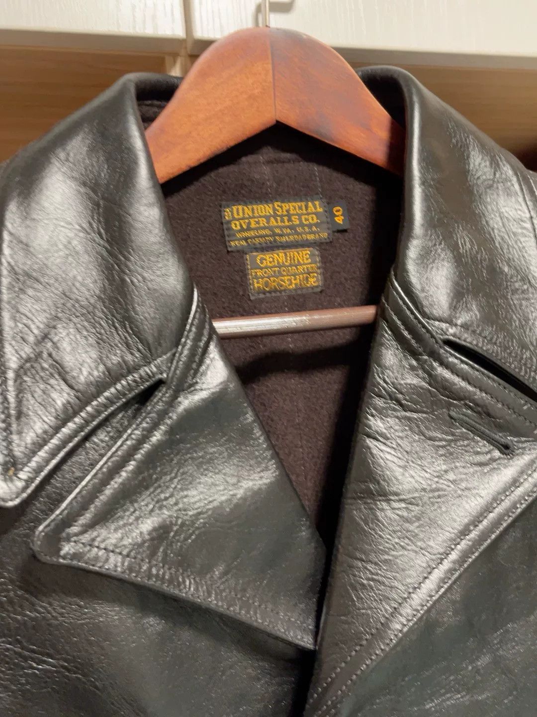 Freewheelers FREEWHEELERS Dispatcher Horsehide Jacket Size US XXS / EU 40 - 4 Thumbnail