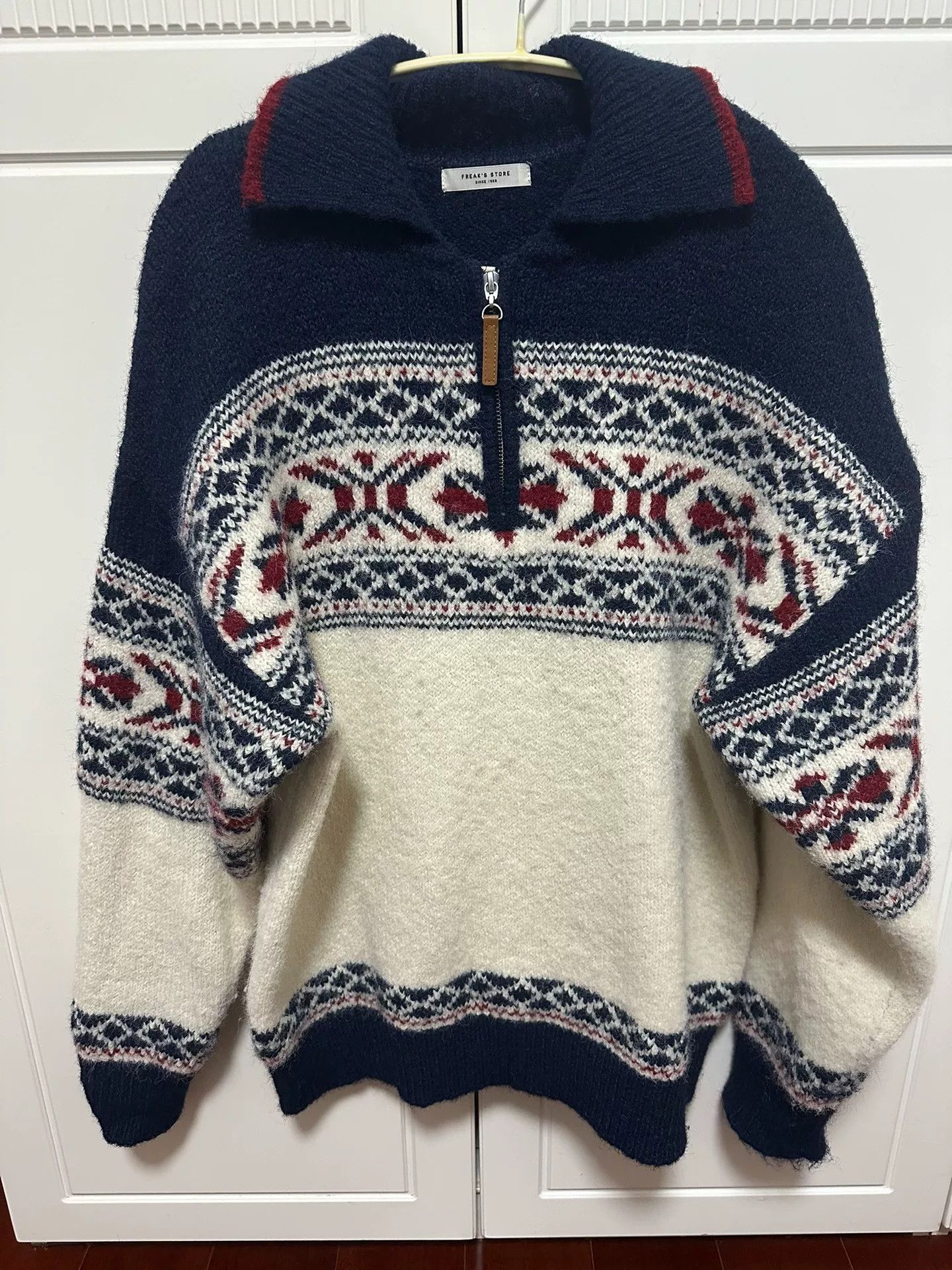 Beams Japan Vintage Nordic Style Knit Top Size M / US 6-8 / IT 42-44 - 7 Thumbnail