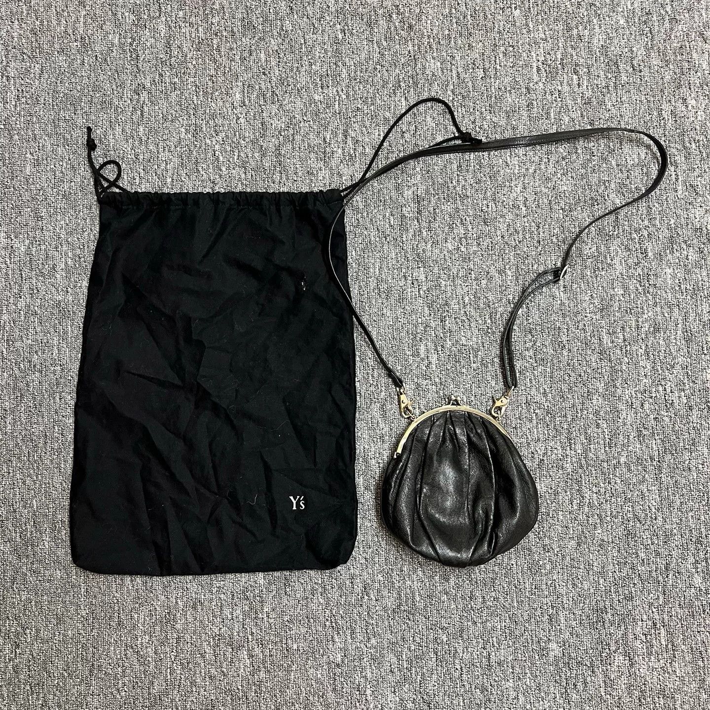 Yohji Yamamoto Yohji Yamamoto Leather Crossbody Bag Size ONE SIZE - 4 Thumbnail