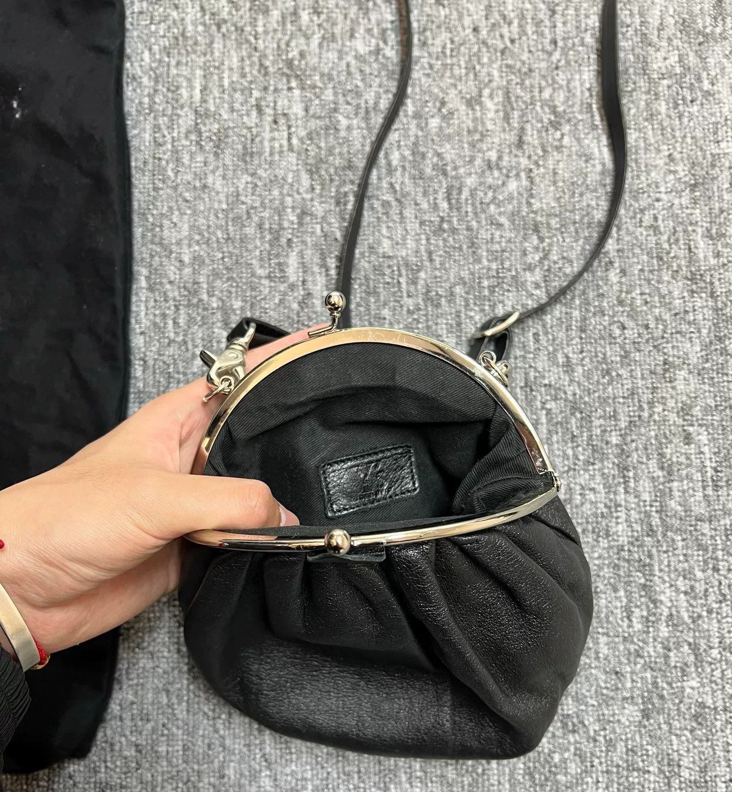 Yohji Yamamoto Yohji Yamamoto Leather Crossbody Bag Size ONE SIZE - 3 Thumbnail