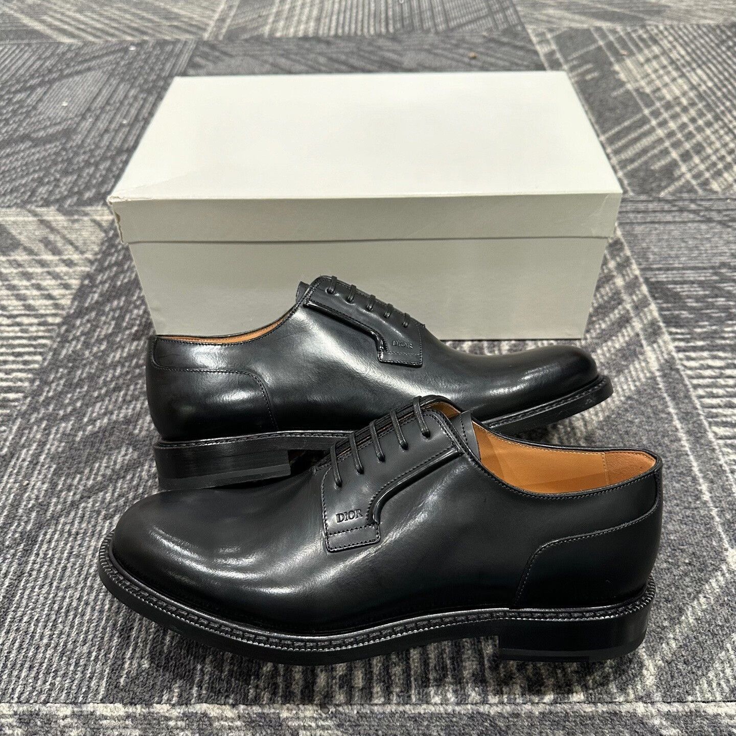 Dior Dior Black Derby Shoes Size 41 Size US 8 / EU 41 - 4 Thumbnail
