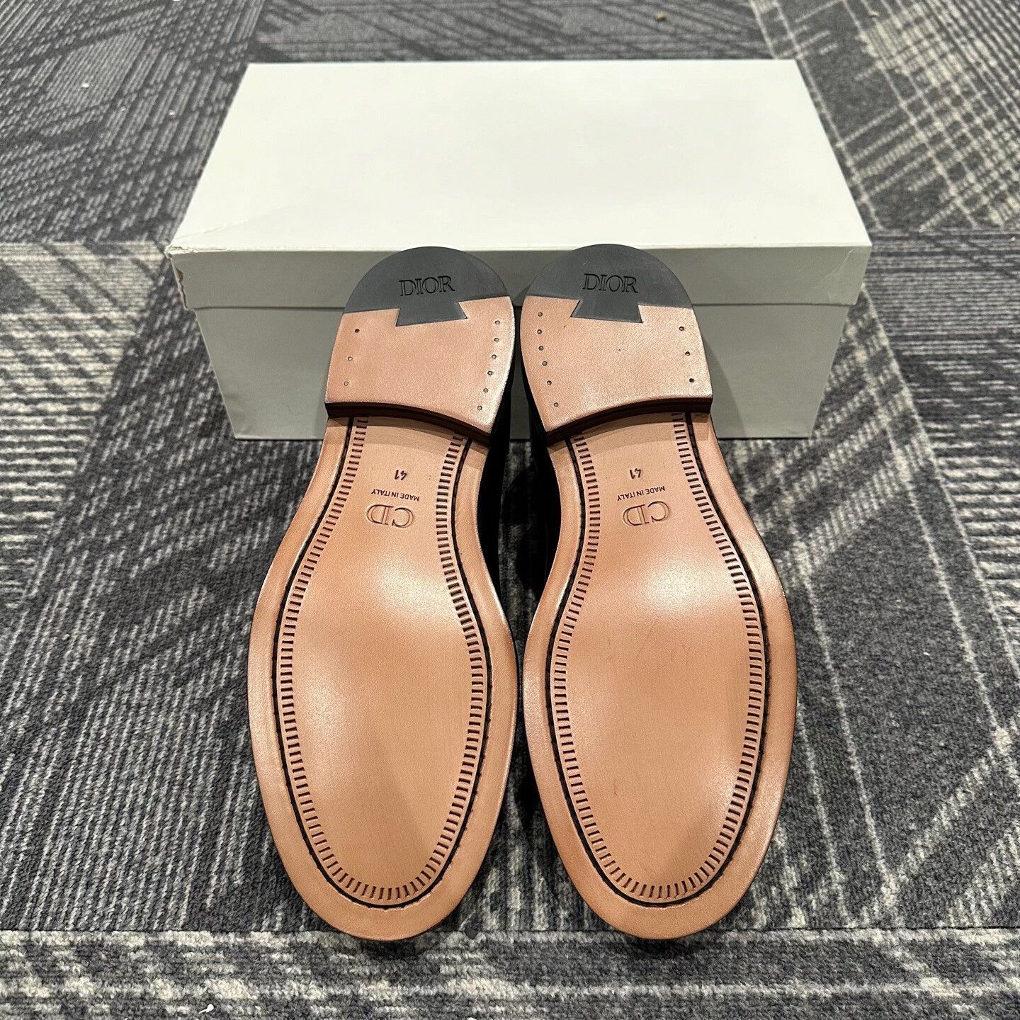 Dior Dior Black Derby Shoes Size 41 Size US 8 / EU 41 - 6 Thumbnail