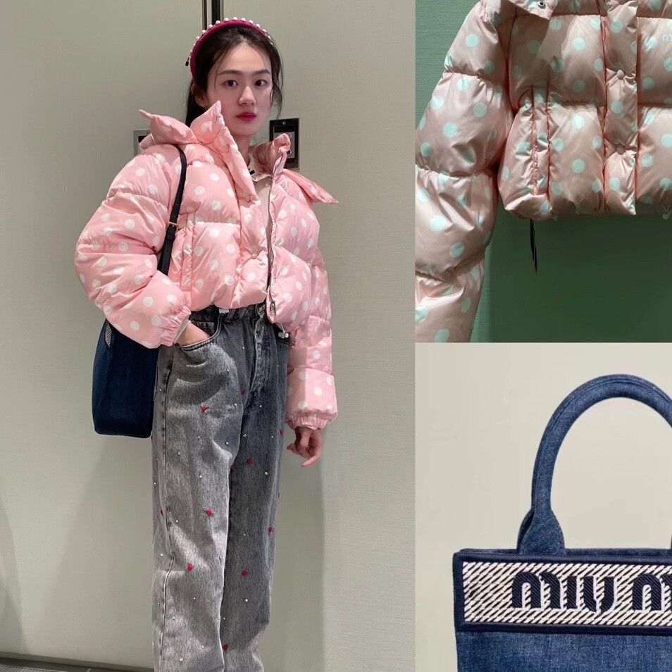 Miu Miu Miu Miu Embroidered Denim Pants with Crystals Size 24" / US 00 / IT 34 - 9 Thumbnail
