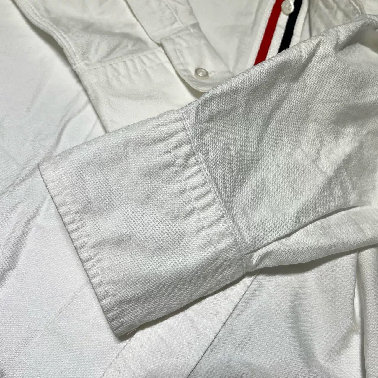 Thom Browne Thom Browne Button-Up Long Sleeve Shirt Size US M / EU 48-50 / 2 - 5 Thumbnail