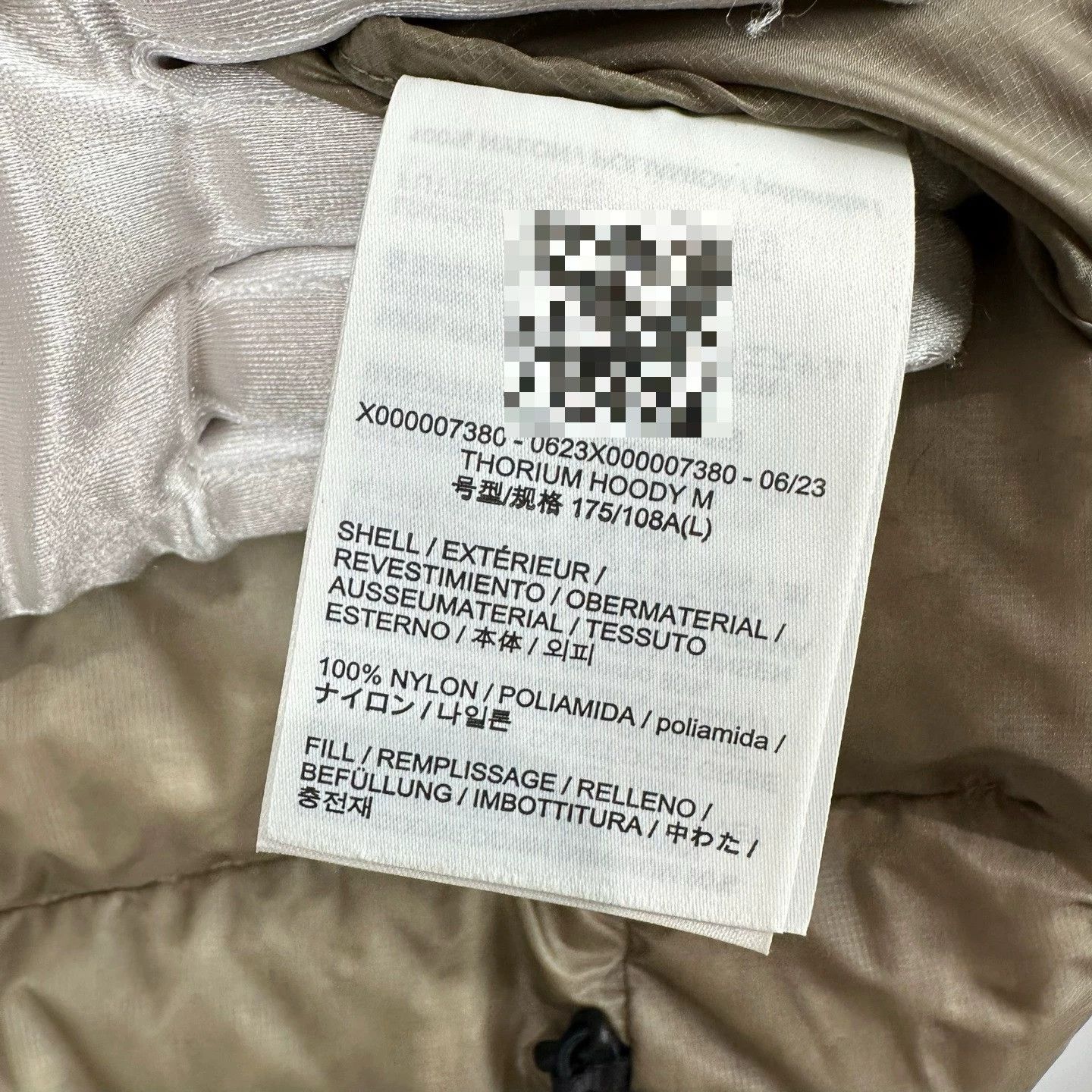 Arc'teryx Arcteryx Thorium Hoody 750 Fill Size US L / EU 52-54 / 3 - 5 Thumbnail