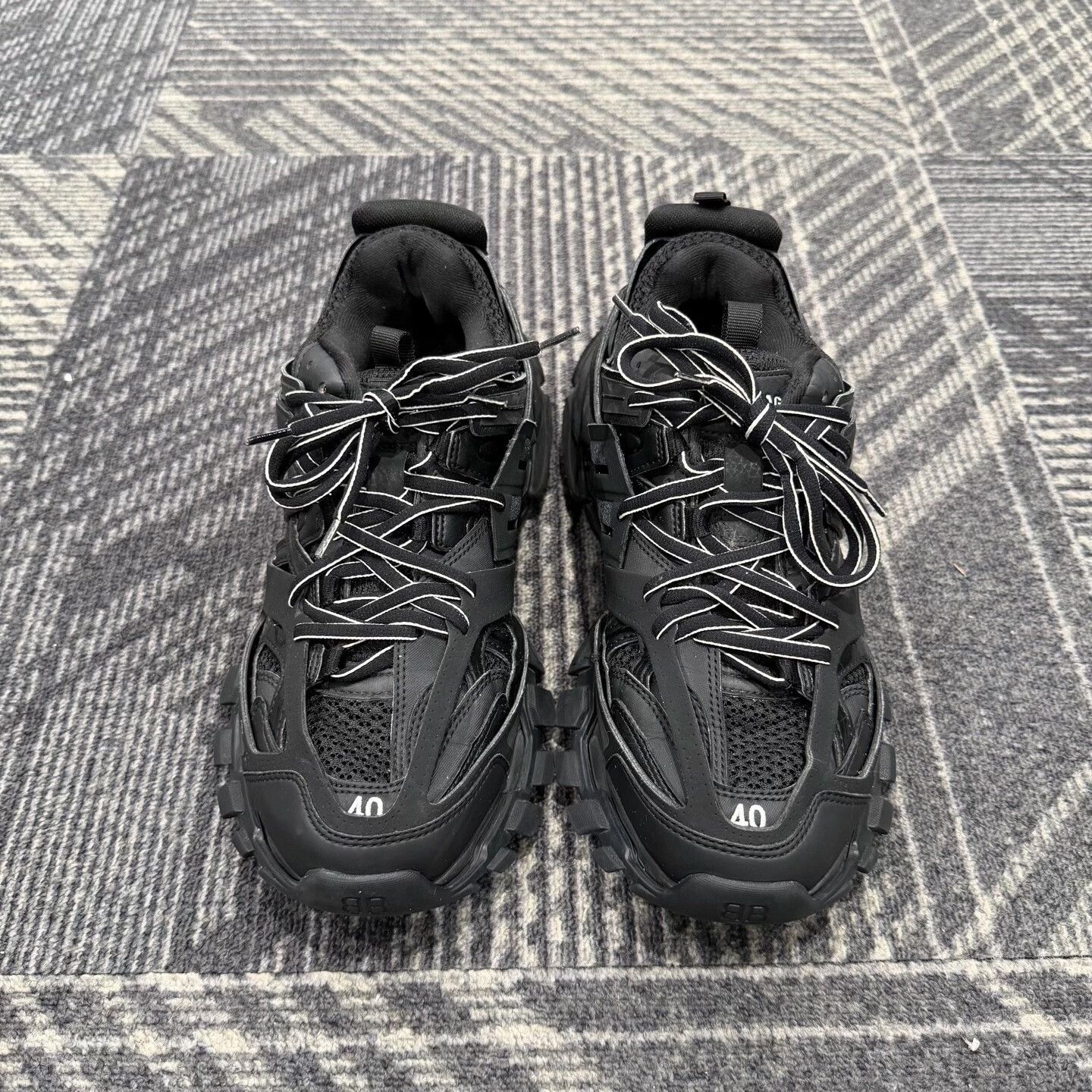 Balenciaga Balenciaga Track Black Dad Sneakers Size 40 Size US 7 / EU 40 - 2 Thumbnail