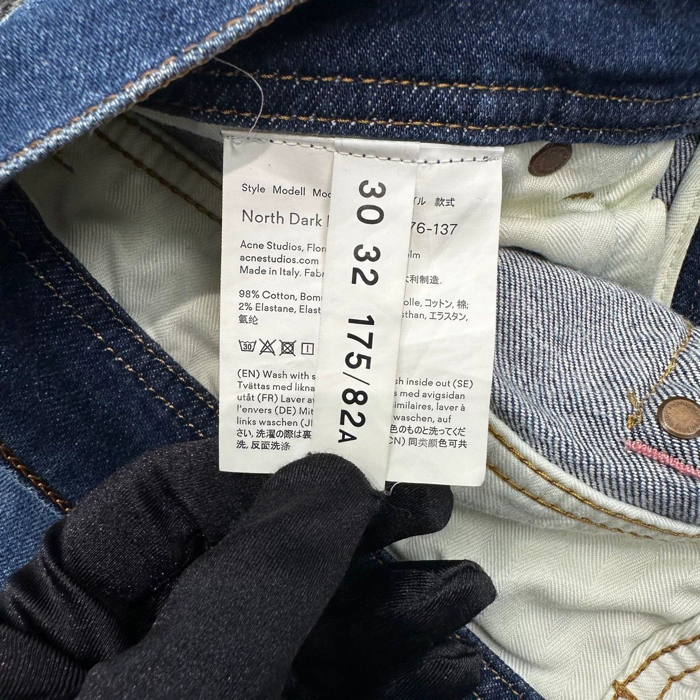 Acne Studios Acne Studios Blue Denim Jeans Size 30 Size US 30 / EU 46 - 5 Thumbnail