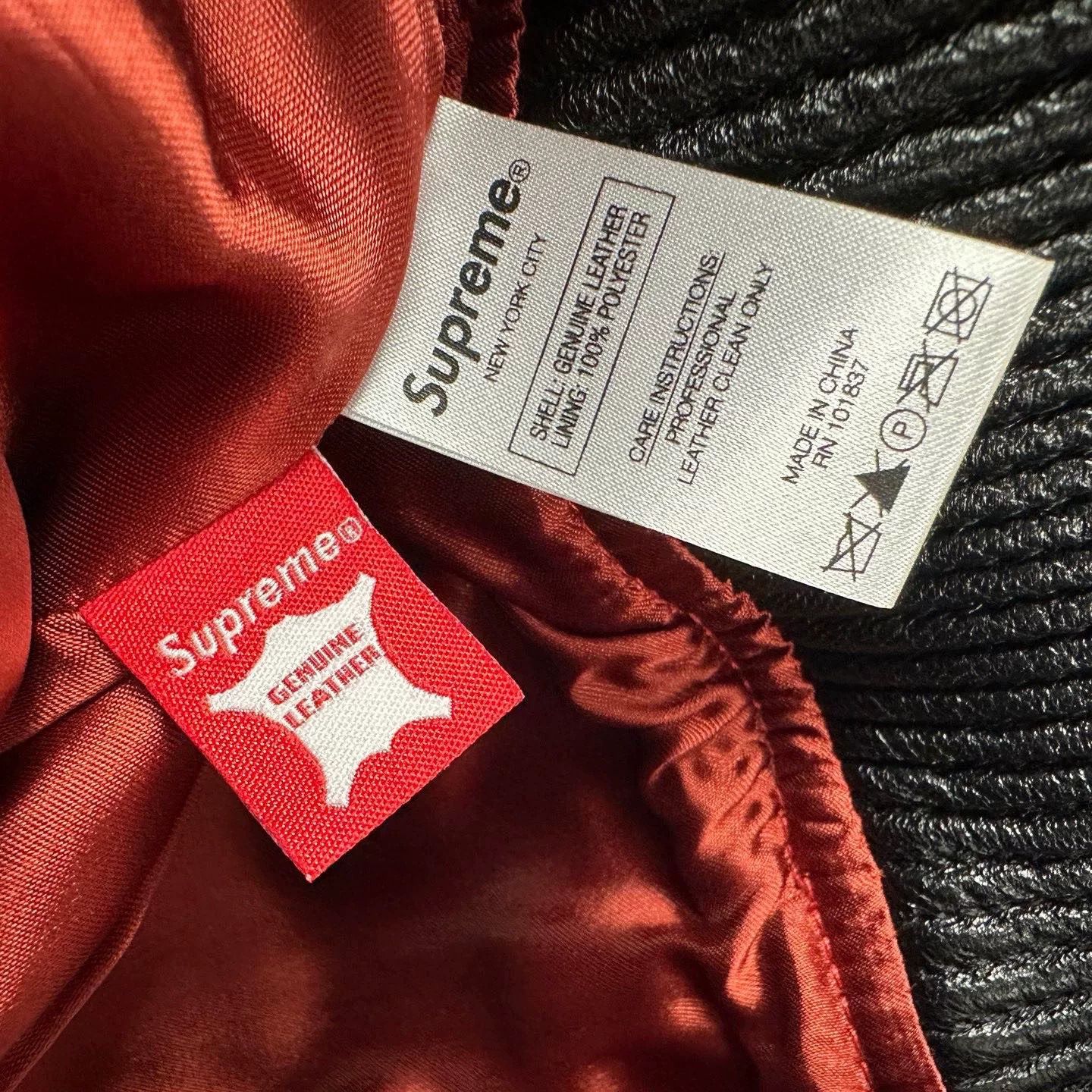 Supreme Supreme Studded Arc Leather Jacket Size US L / EU 52-54 / 3 - 6 Thumbnail