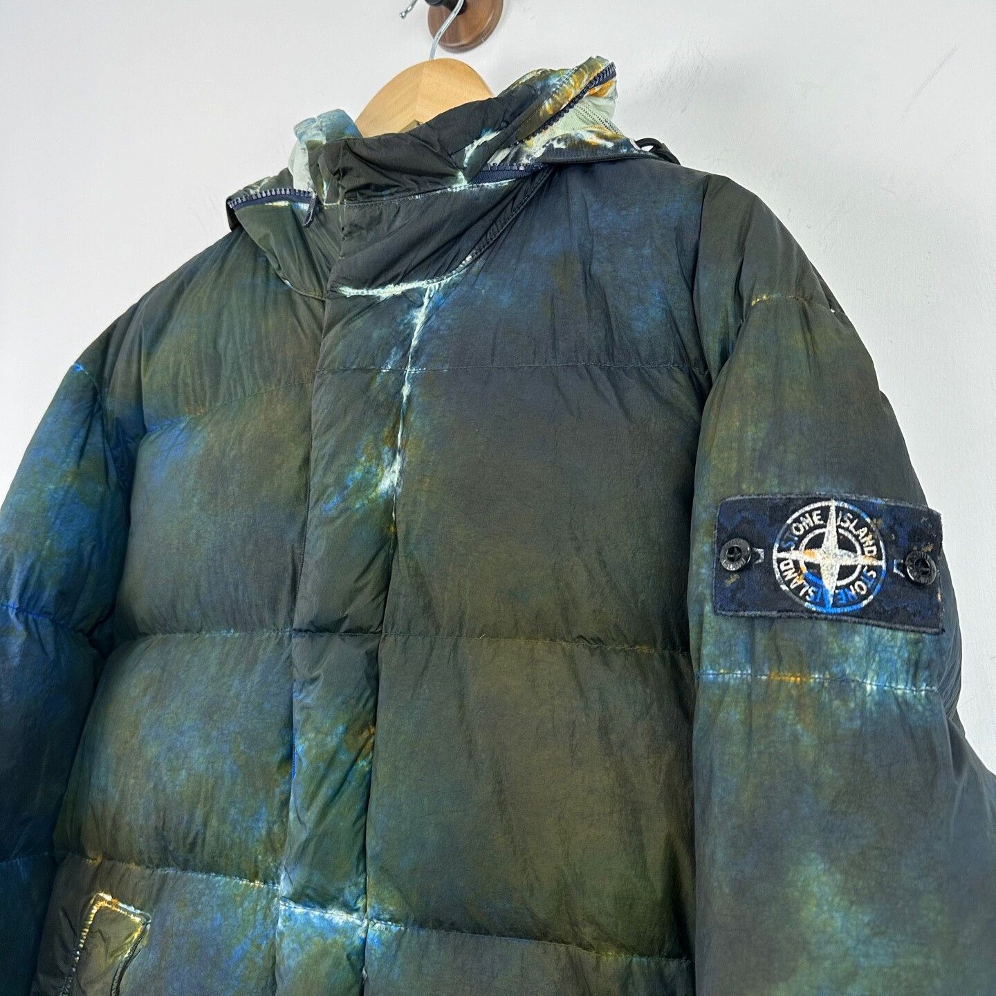 Supreme Supreme Stone Island Tie-Dye Down Jacket Size US S / EU 44-46 / 1 - 4 Thumbnail