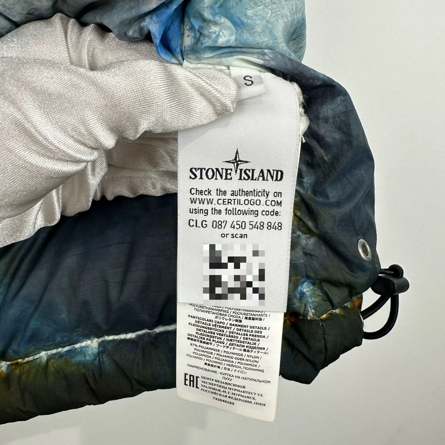 Supreme Supreme Stone Island Tie-Dye Down Jacket Size US S / EU 44-46 / 1 - 7 Thumbnail