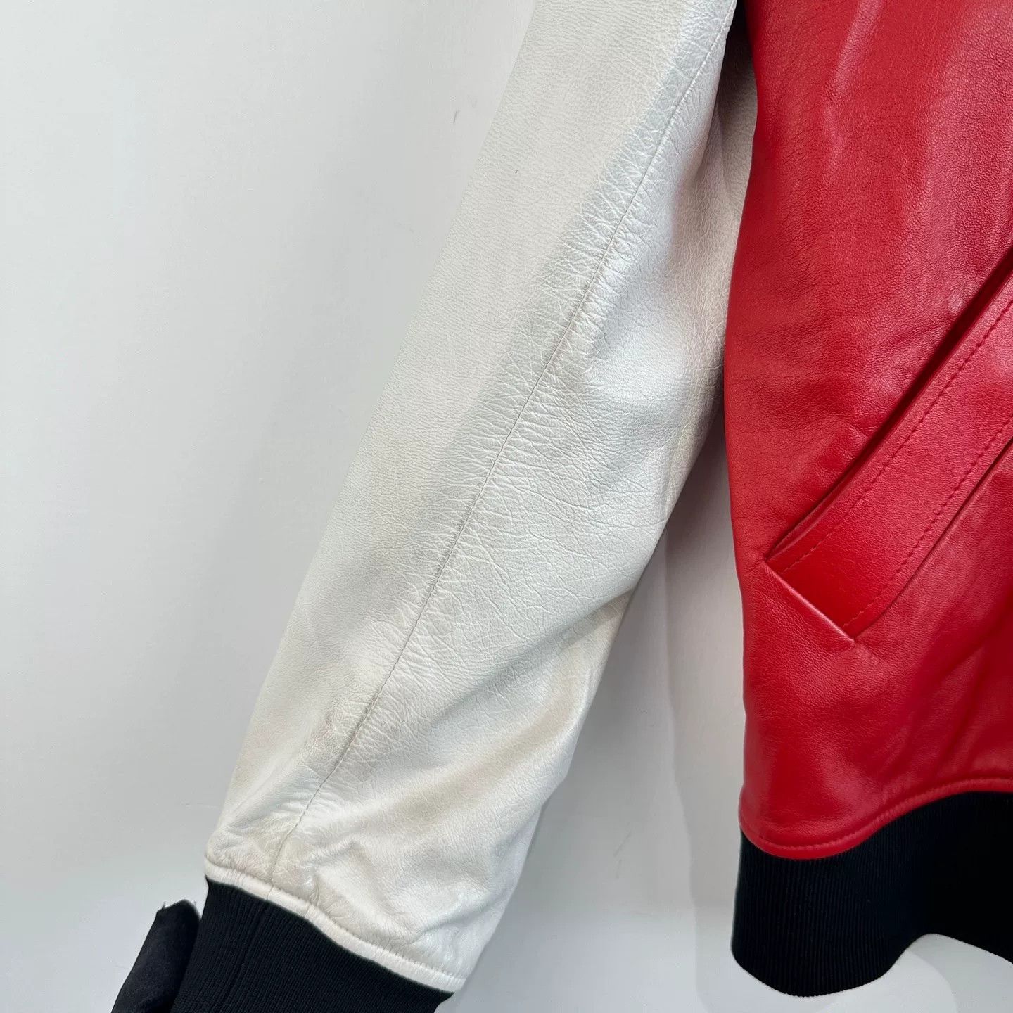 Givenchy Givenchy Leather Star Baseball Jacket Size US M / EU 48-50 / 2 - 5 Thumbnail