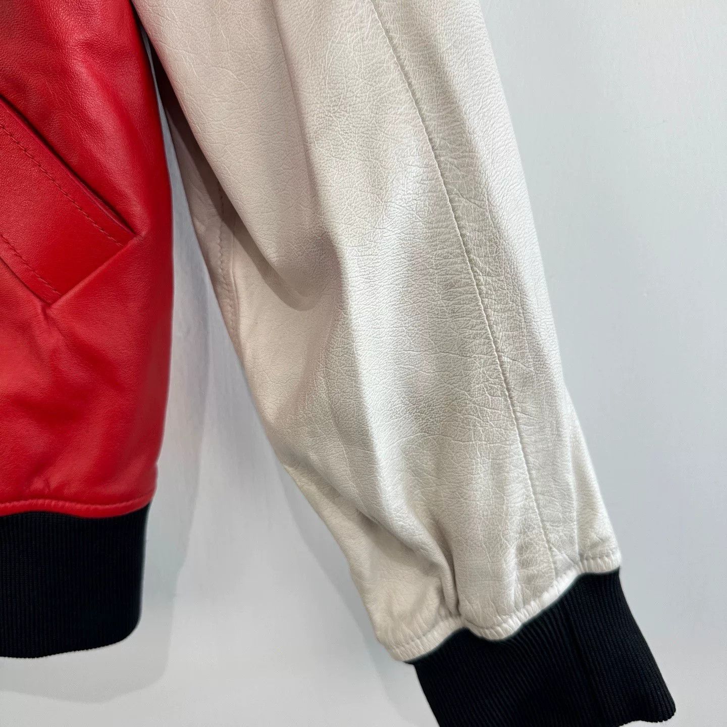 Givenchy Givenchy Leather Star Baseball Jacket Size US M / EU 48-50 / 2 - 6 Thumbnail