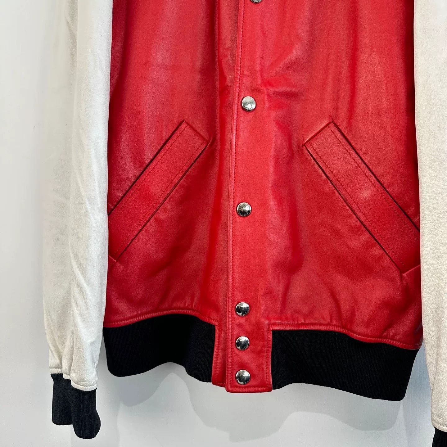 Givenchy Givenchy Leather Star Baseball Jacket Size US M / EU 48-50 / 2 - 4 Thumbnail