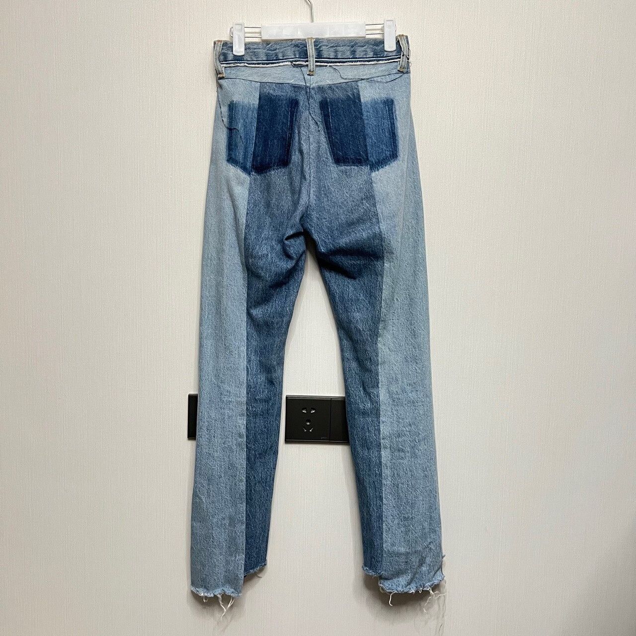 Maison Margiela Maison Margiela Patchwork Denim Trousers Size 36" / US 14 / IT 50 - 2 Thumbnail