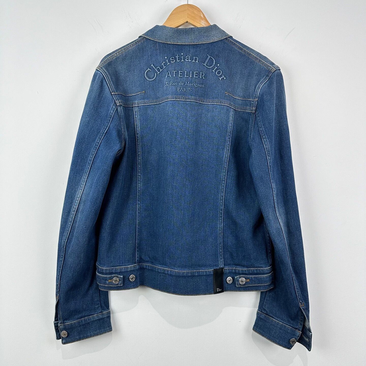 Dior Dior Logo Denim Jacket Size 52 Size US L / EU 52-54 / 3 - 2 Thumbnail