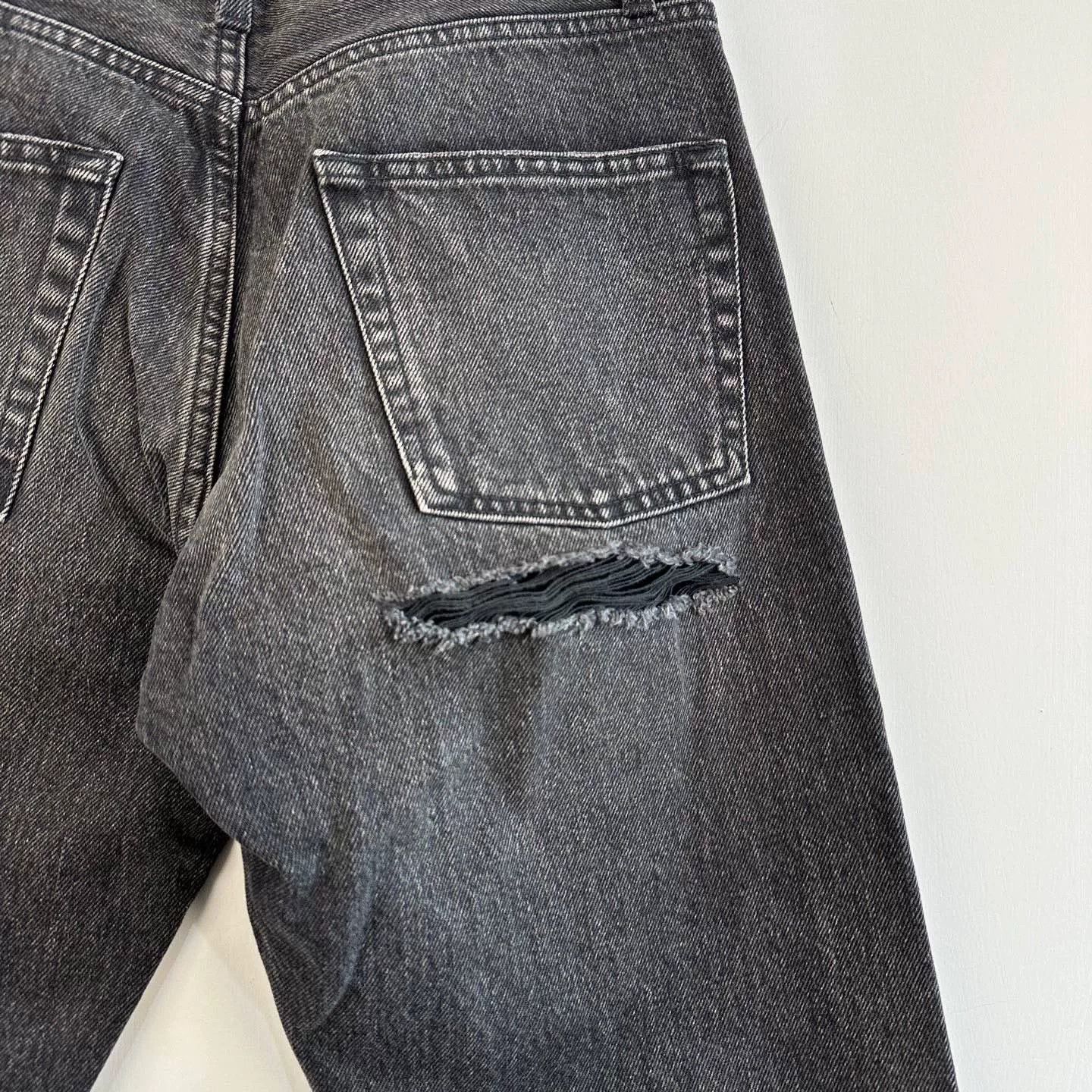 Balenciaga Balenciaga Distressed Denim Pants Size 26 Size 26" / US 2 / IT 38 - 5 Thumbnail