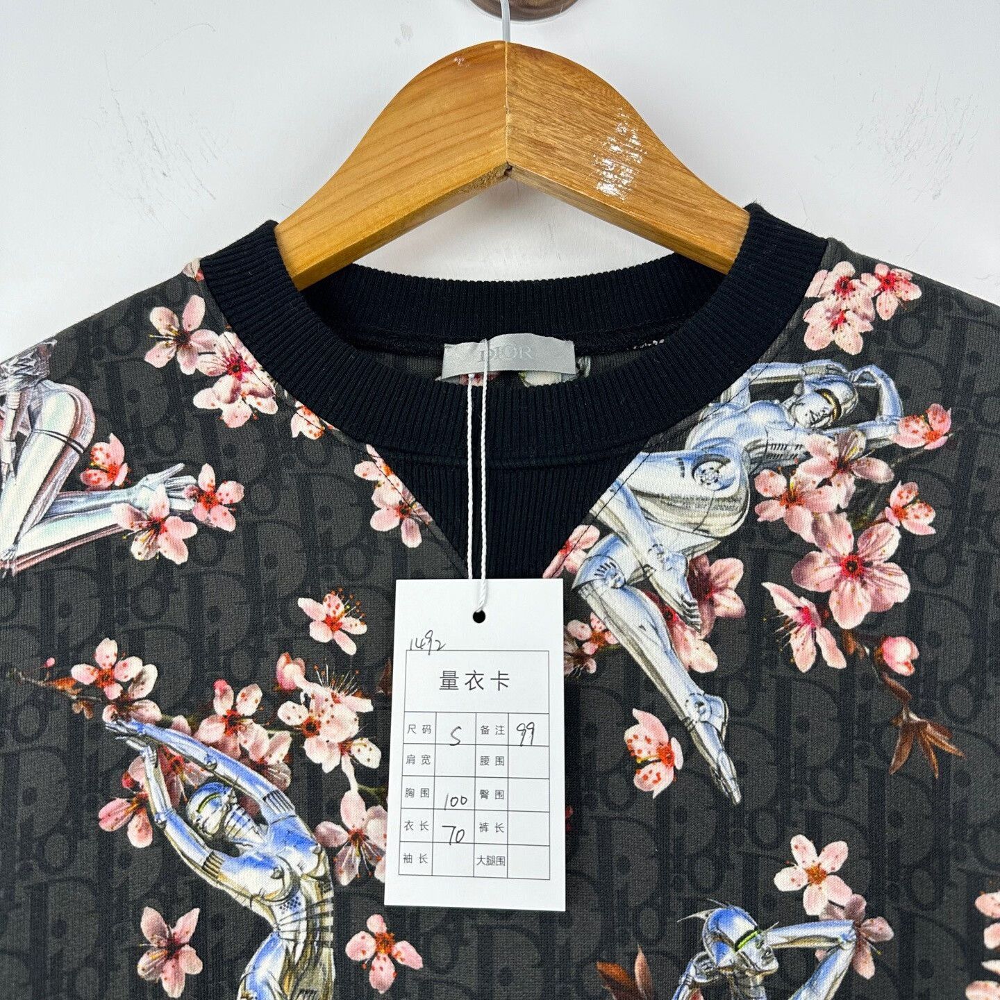 Dior Dior Collaboration Printed Sweatshirt Size S / US 4 / IT 40 - 3 Thumbnail