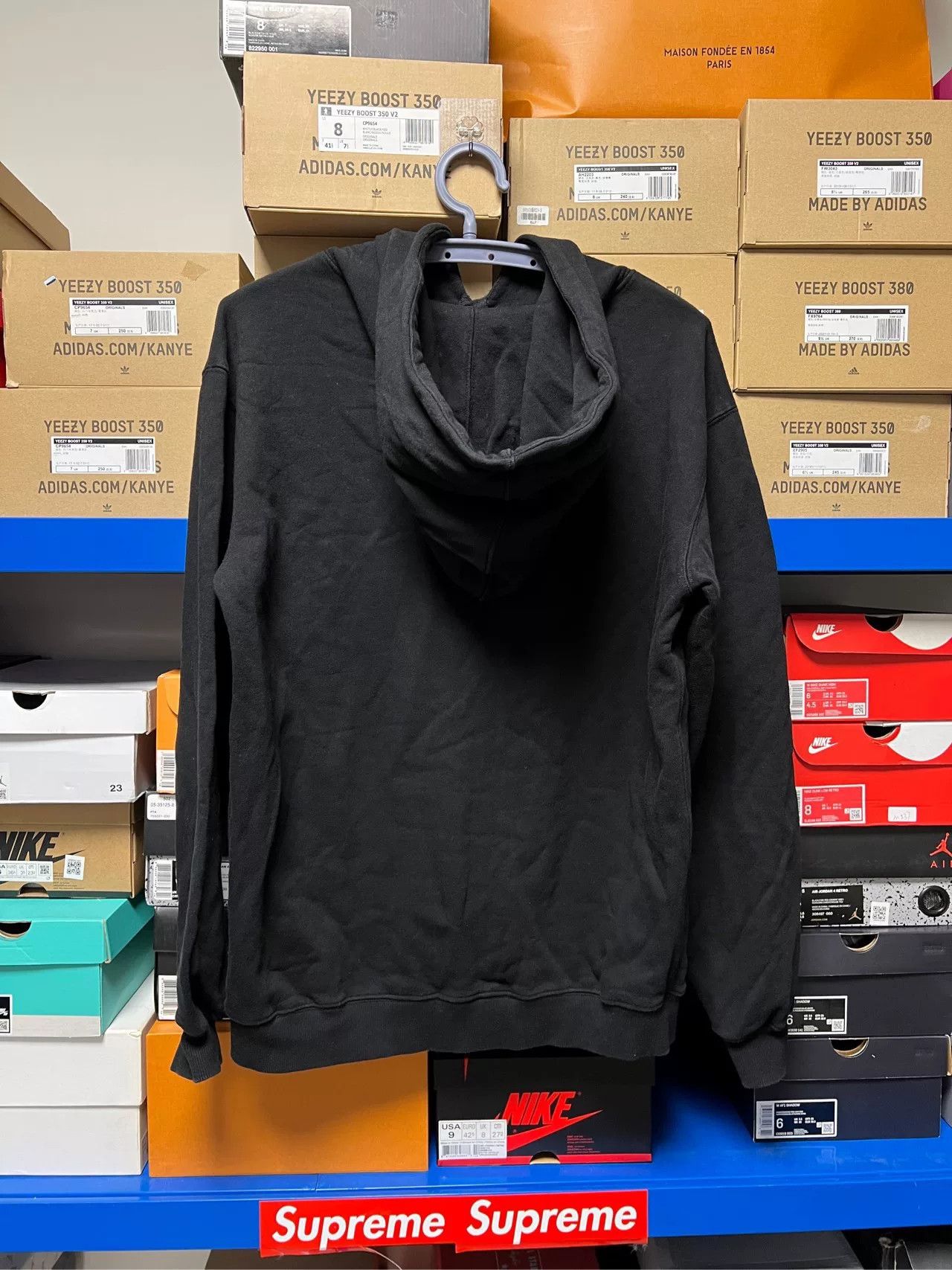 peaceminusone Peaceminusone Black Hoodie Size M Size US M / EU 48-50 / 2 - 2 Thumbnail