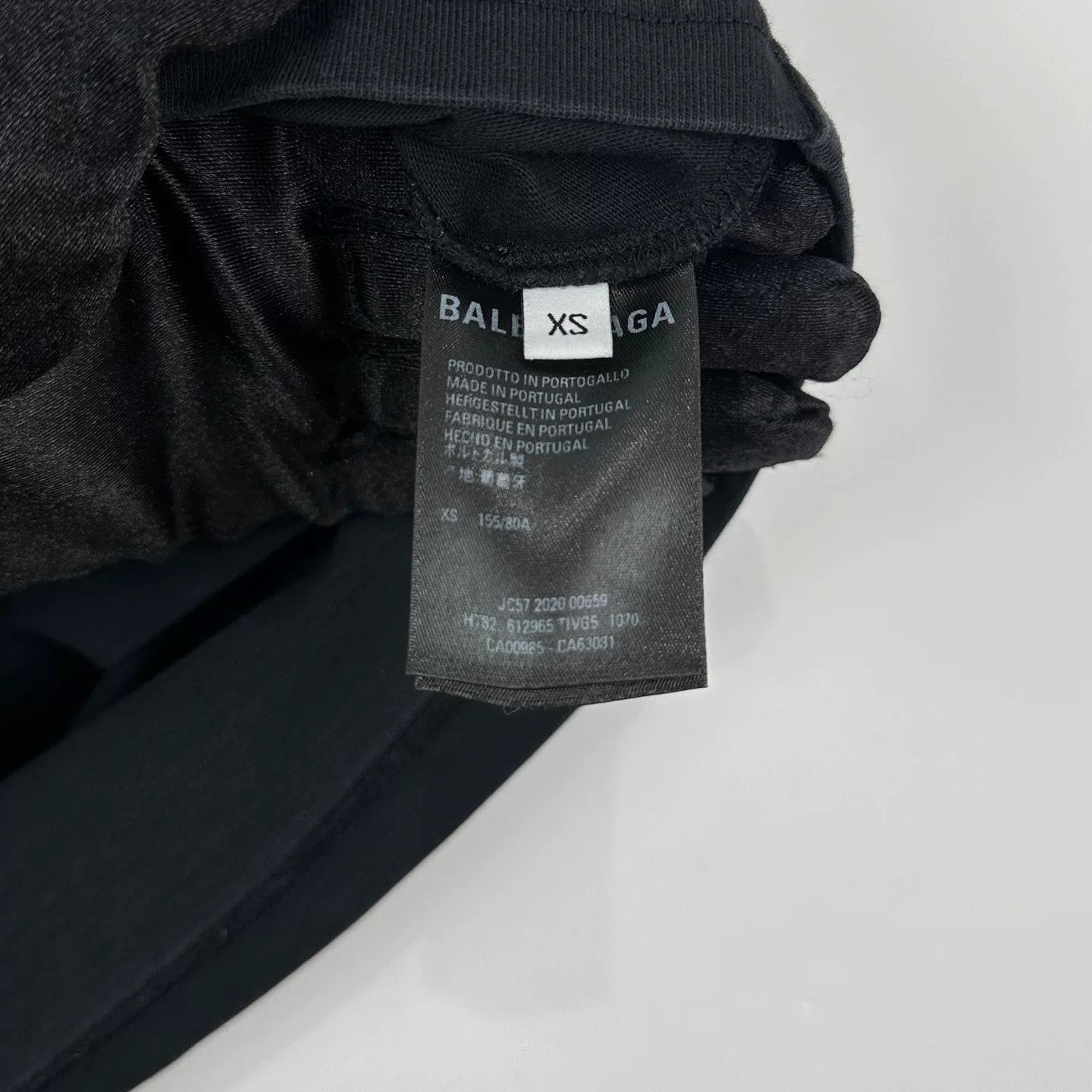 Balenciaga Balenciaga Black Logo Short Sleeve T-Shirt Size US XS / EU 42 / 0 - 5 Thumbnail