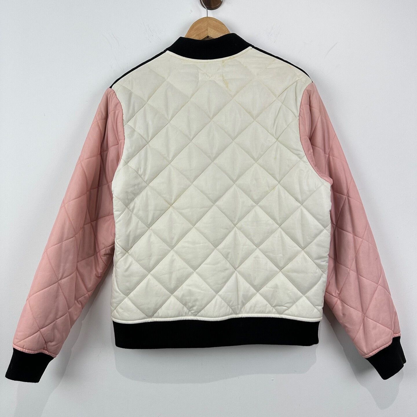 Supreme Supreme Black and Pink Quilted Jacket Size US S / EU 44-46 / 1 - 2 Thumbnail