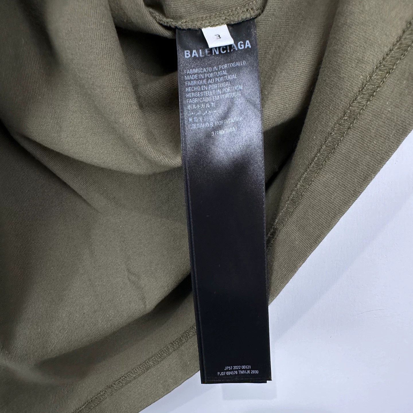 Balenciaga Balenciaga Short Sleeve Logo Tee Size US L / EU 52-54 / 3 - 5 Thumbnail