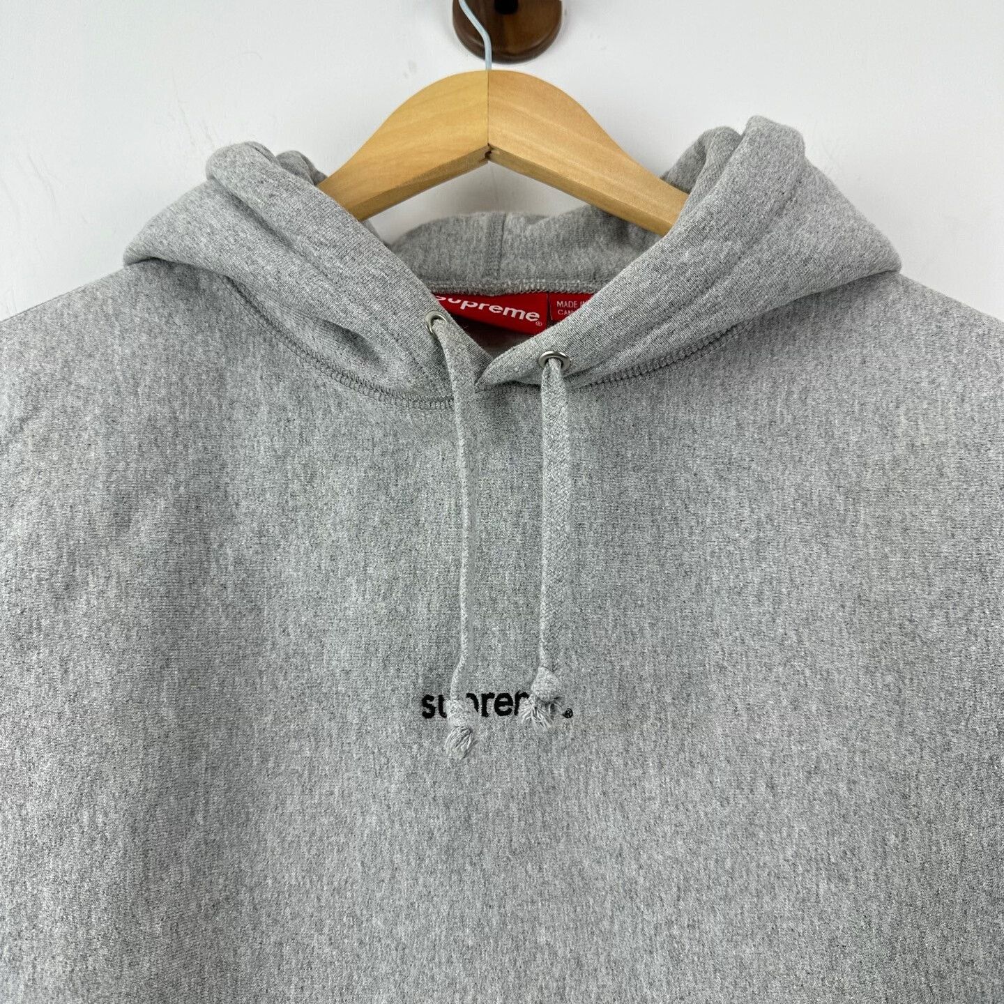 Supreme Supreme Letter Embroidered Hoodie Size S Size US S / EU 44-46 / 1 - 4 Thumbnail