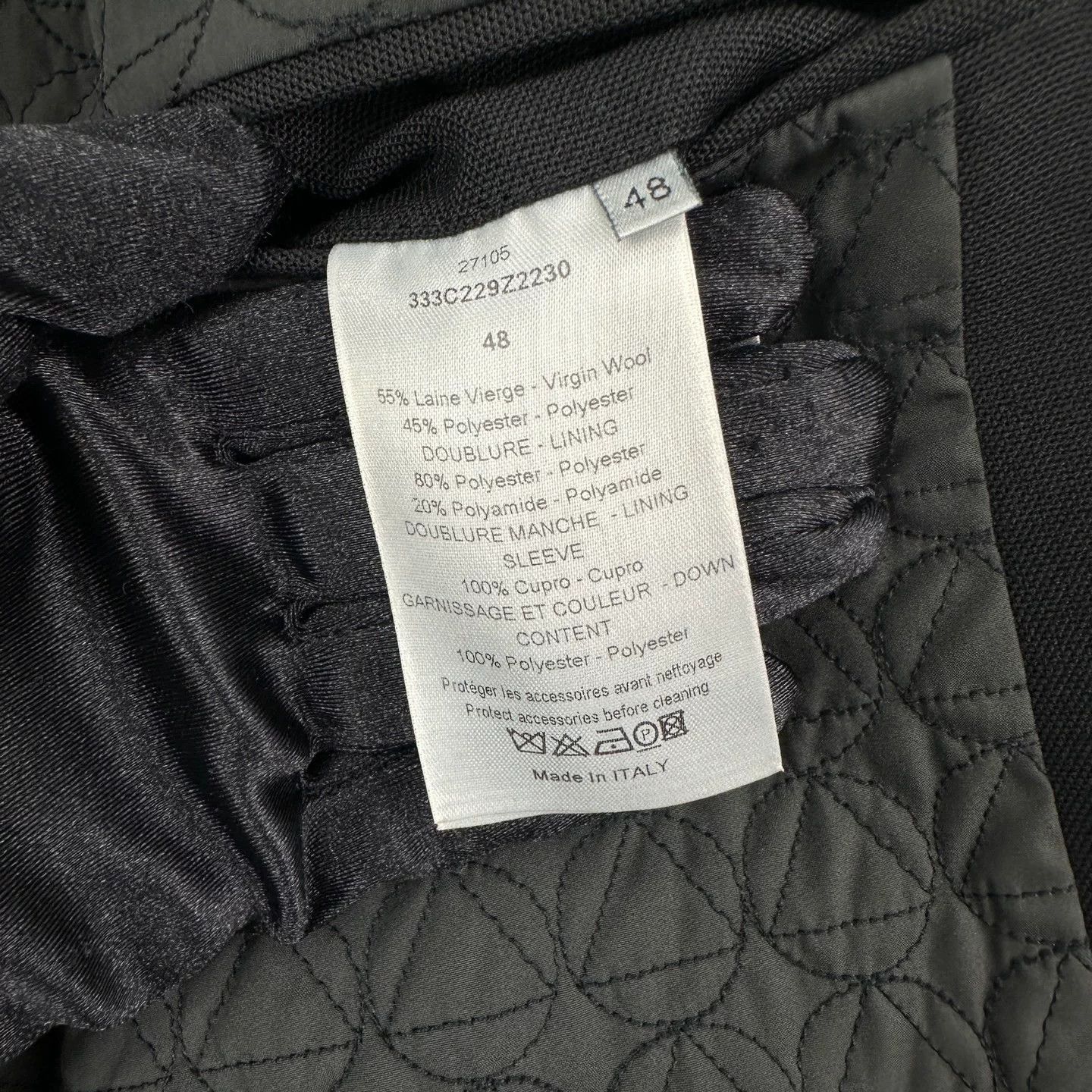Dior Dior Hooded Cotton Jacket Size 48 Size US M / EU 48-50 / 2 - 6 Thumbnail