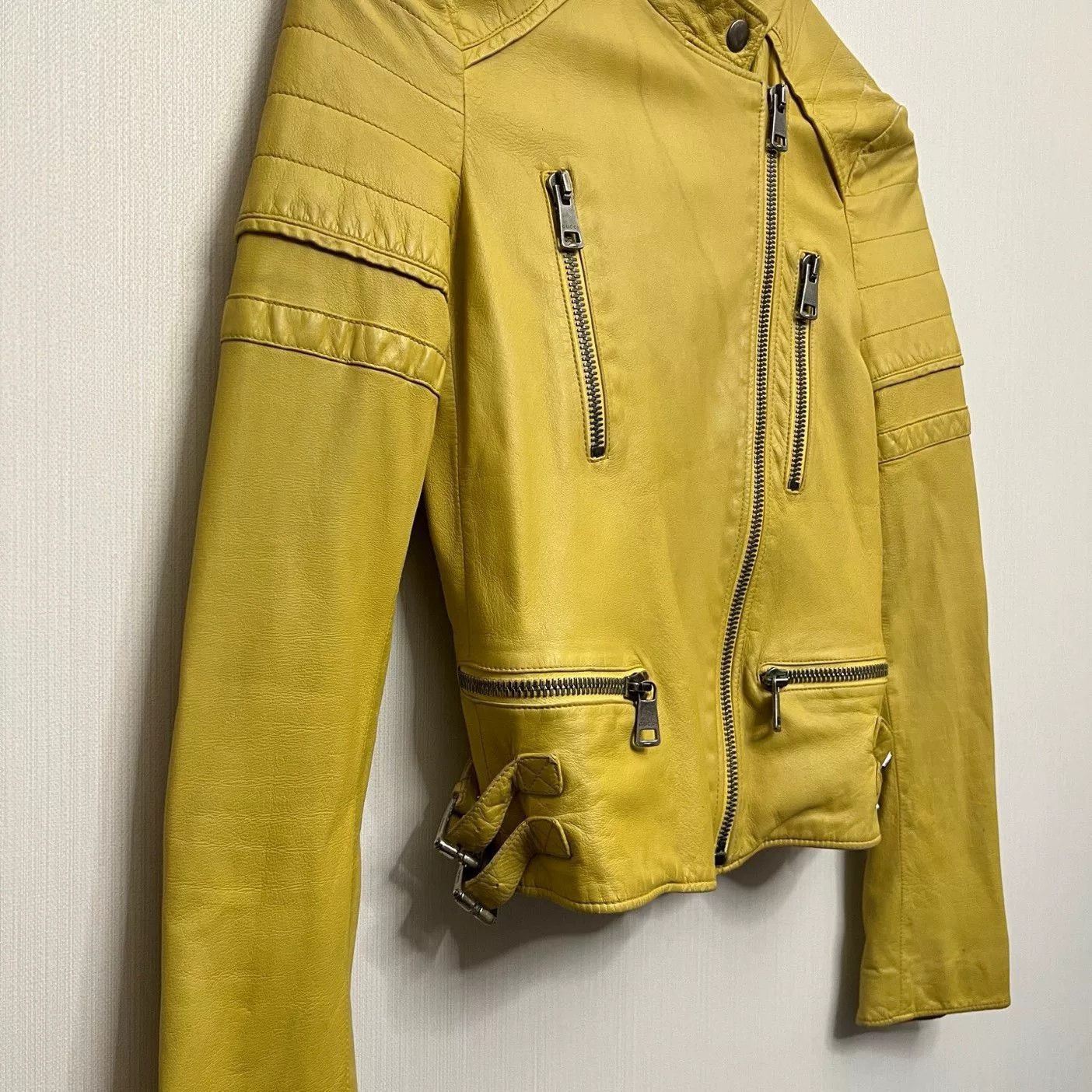 Gucci Gucci Leather Jacket Size 40 Size S / US 4 / IT 40 - 4 Thumbnail