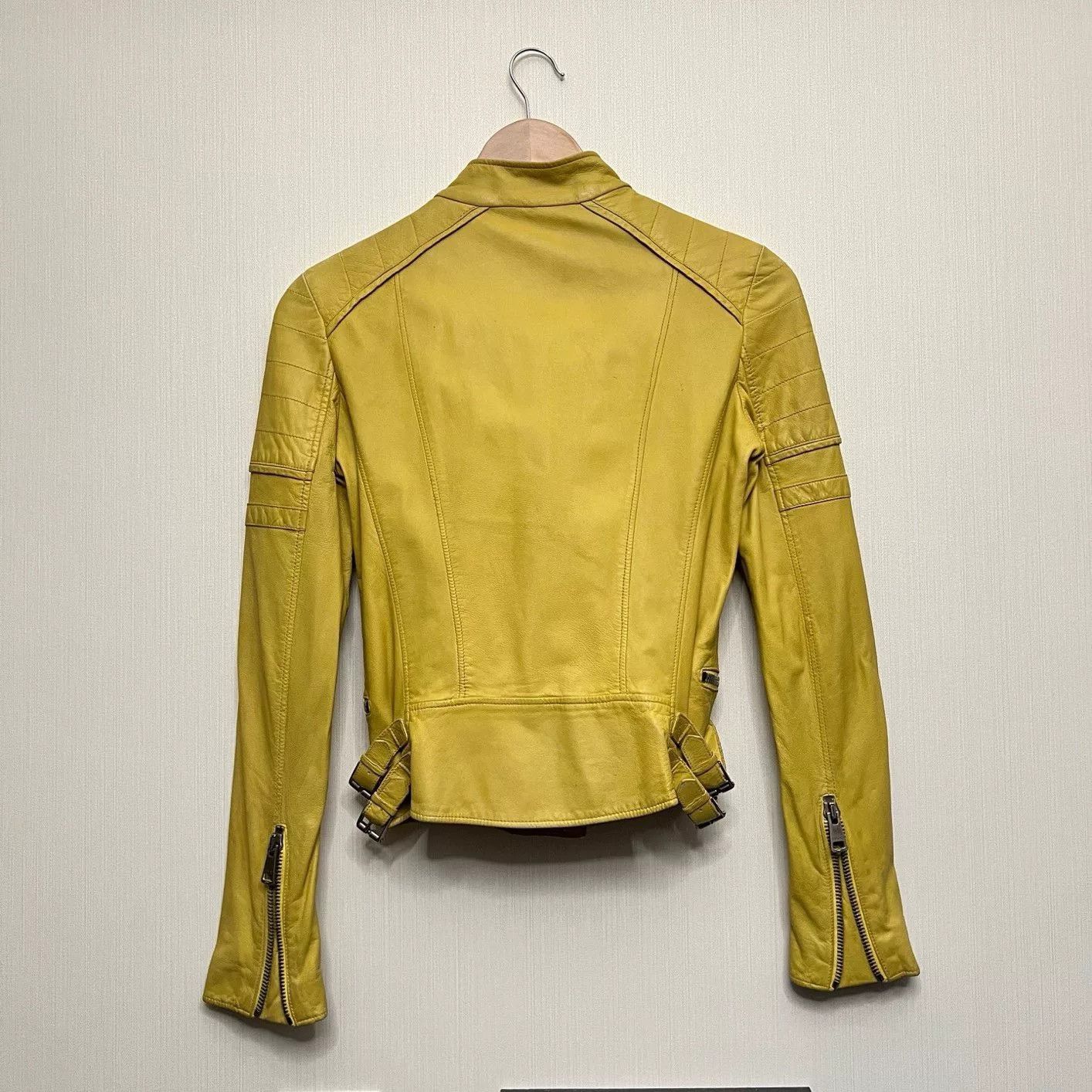 Gucci Gucci Leather Jacket Size 40 Size S / US 4 / IT 40 - 3 Thumbnail