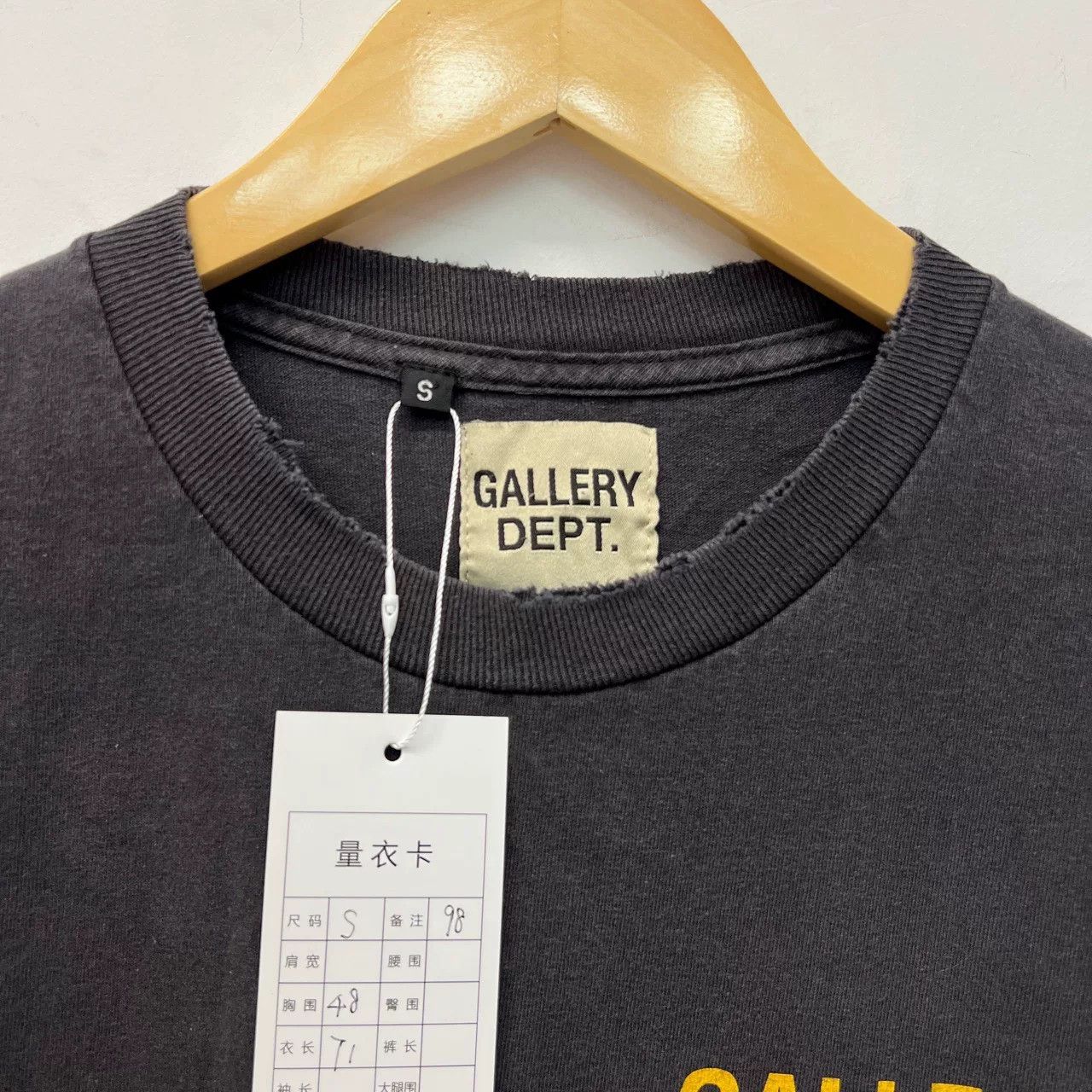 Gallery Dept. Gallery Dept. Vintage Wash Short Sleeve T-shirt Size US S / EU 44-46 / 1 - 3 Thumbnail