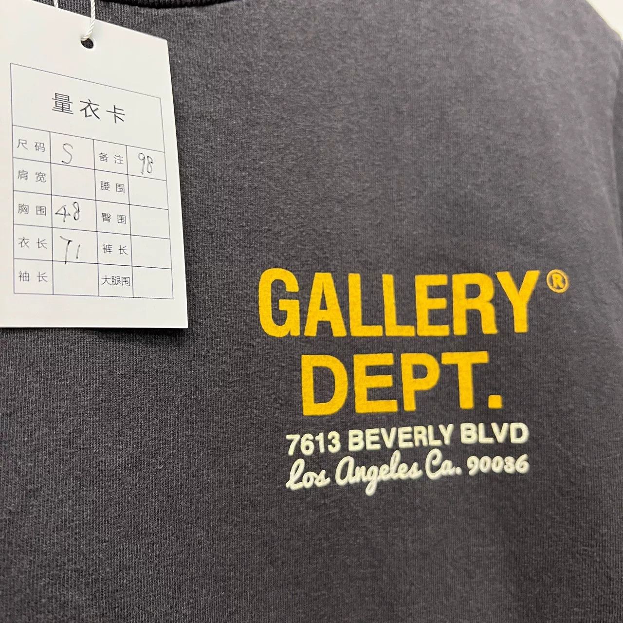 Gallery Dept. Gallery Dept. Vintage Wash Short Sleeve T-shirt Size US S / EU 44-46 / 1 - 4 Thumbnail